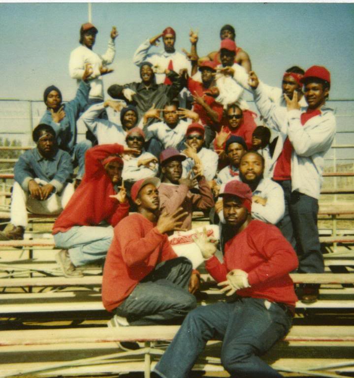Bloods and Pirus at Soledad c. 1989 r/CaliBanging