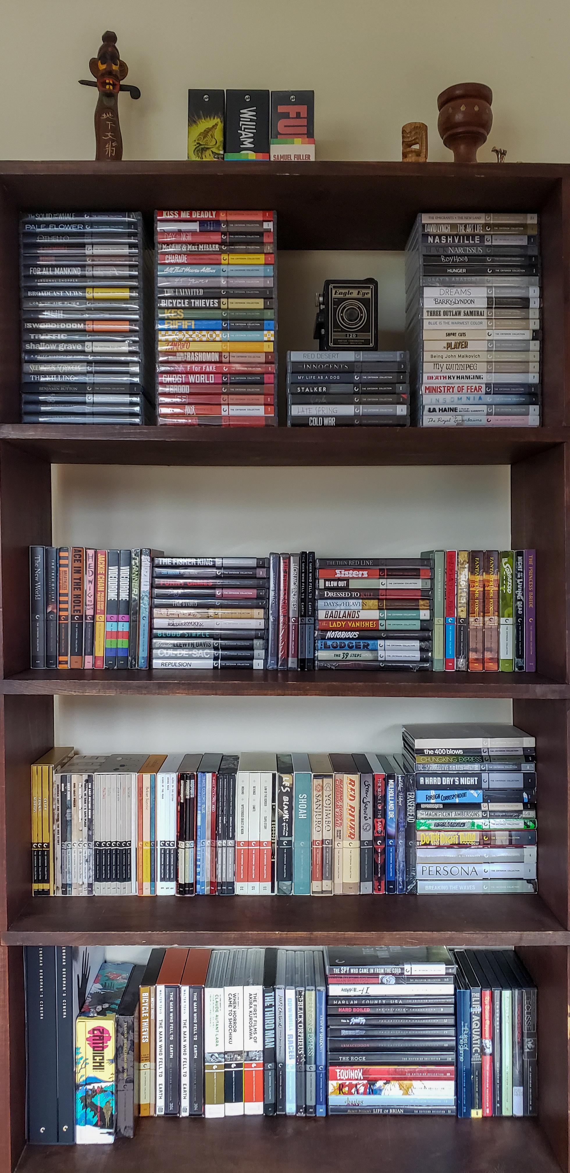 After a year of rummaging through used movie stores, buying collections