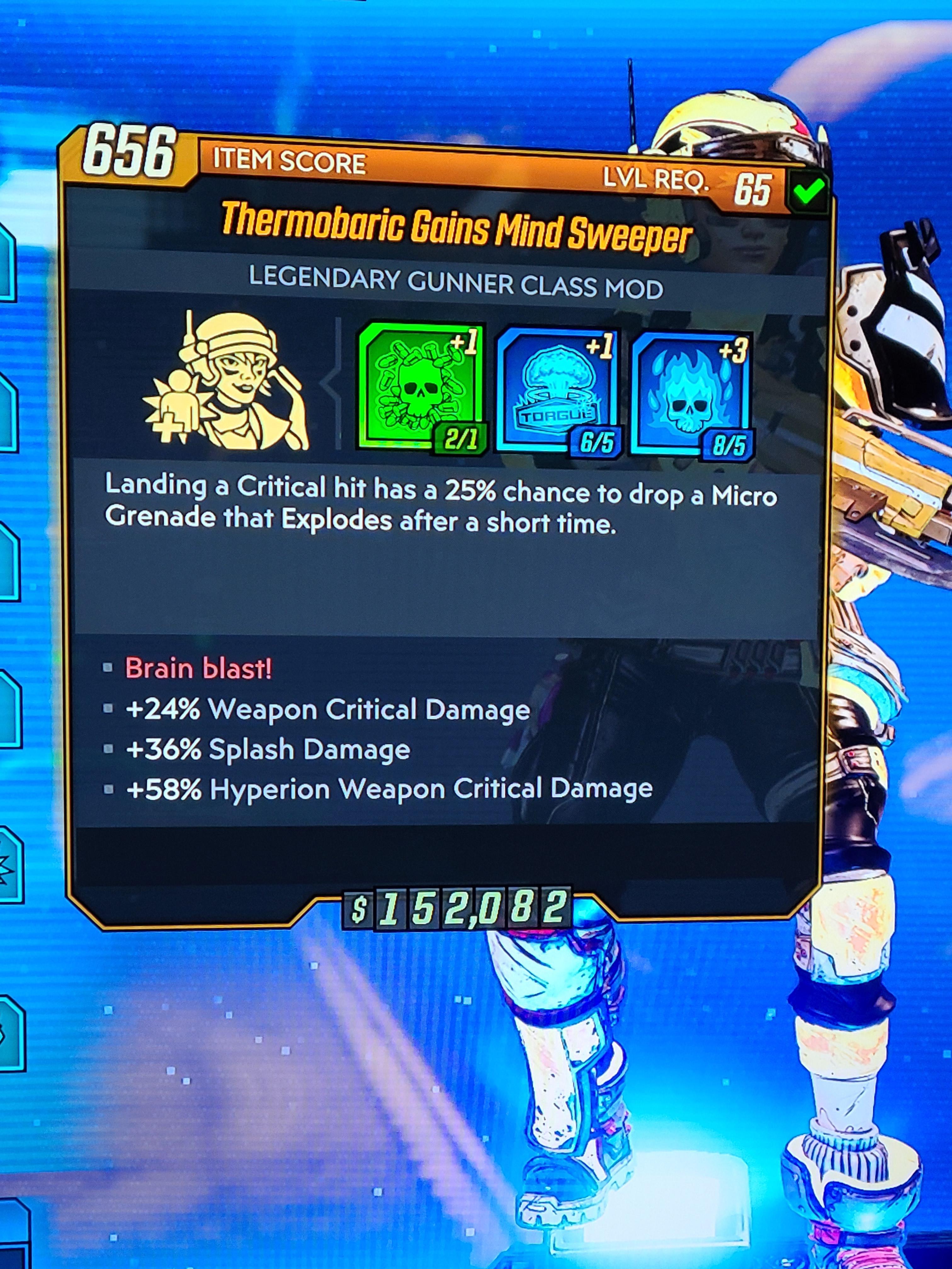 Got this after farming Archer Rowe for only 10 minutes. r/borderlands3