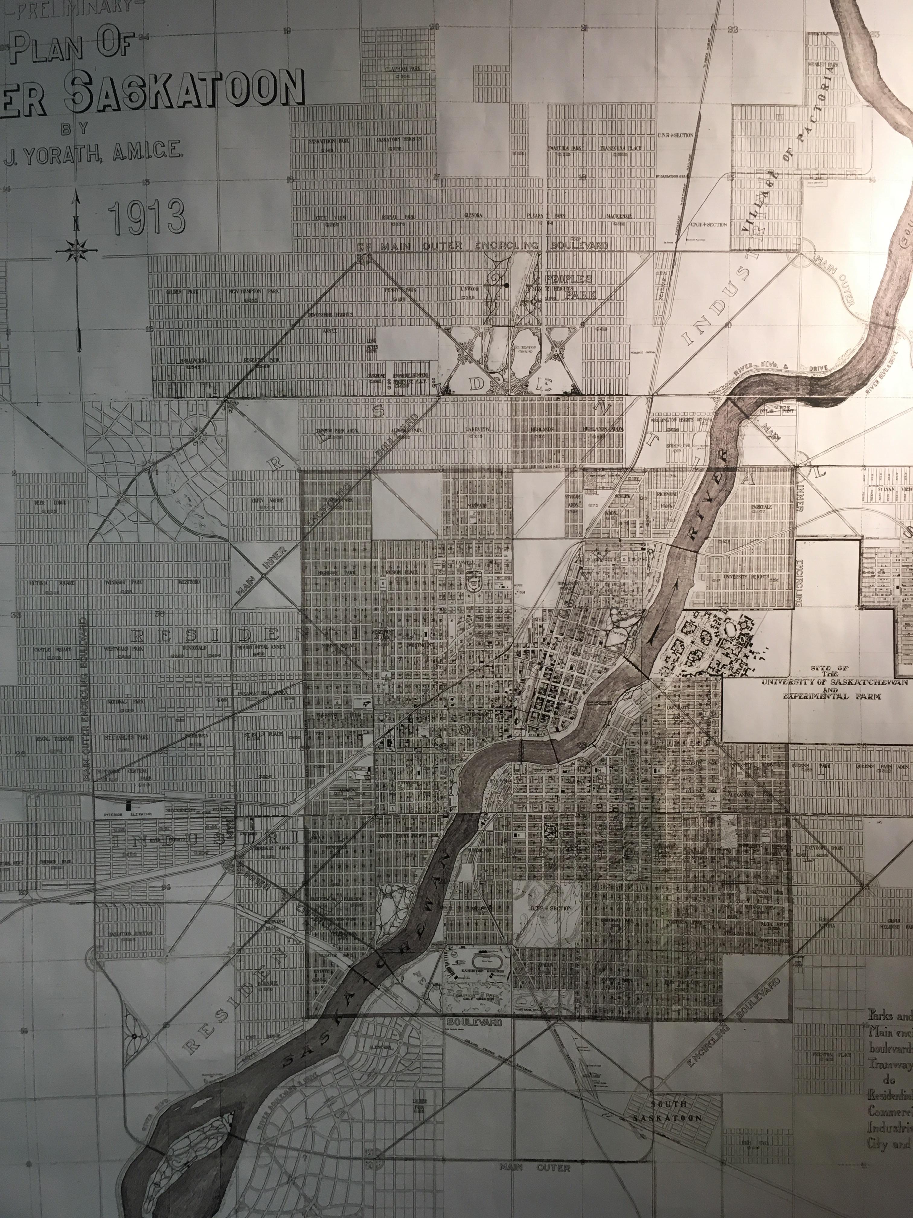 1913 Master Plan r/saskatoon