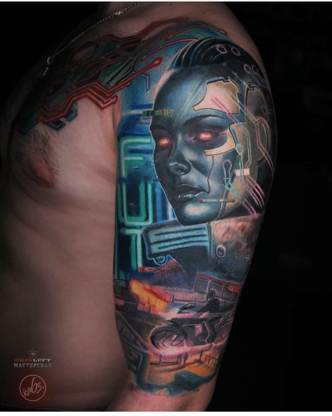 My cyberpunk tattoo Cyberpunk