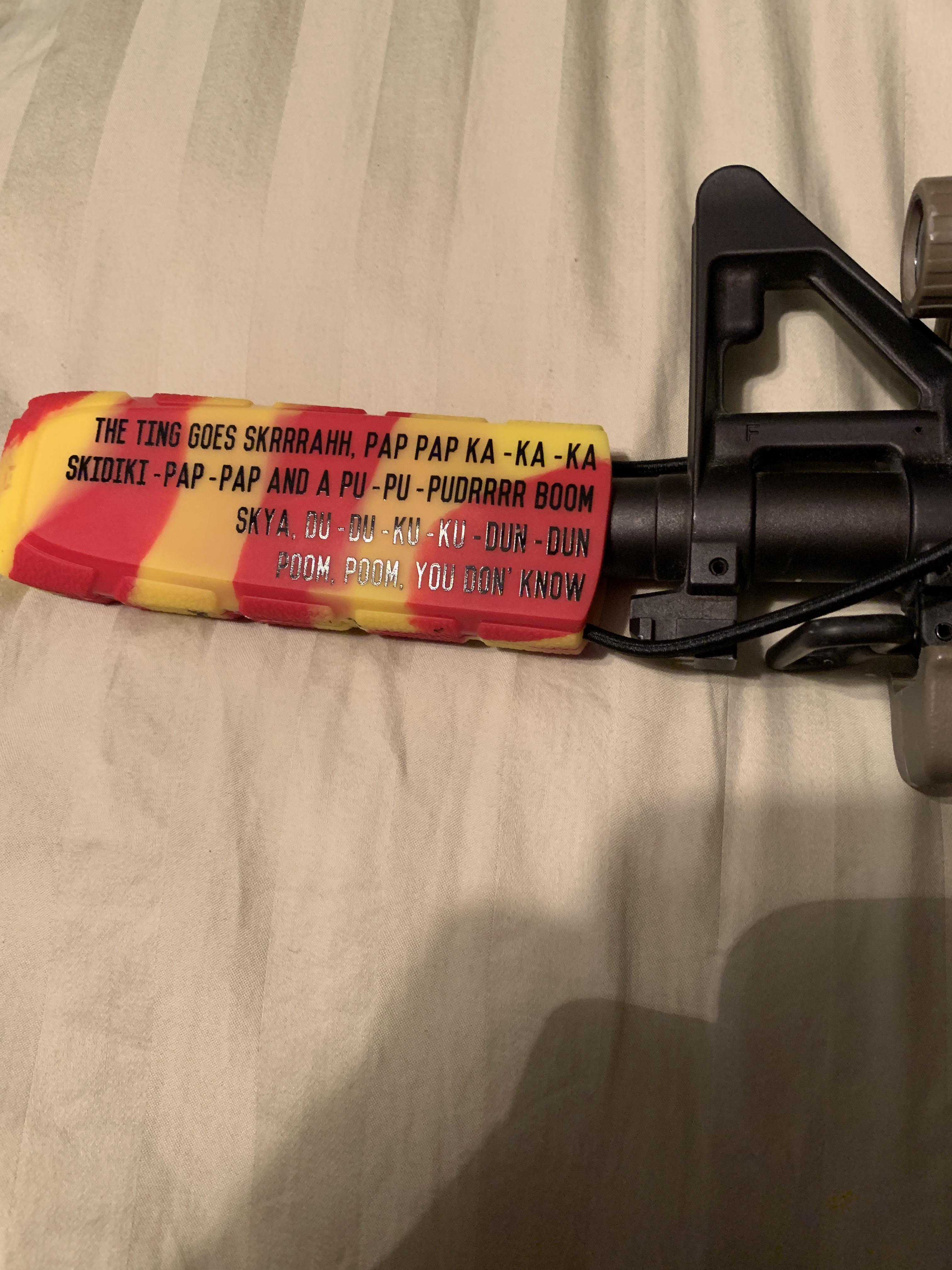 I love Amazon, new barrel cover r/airsoft