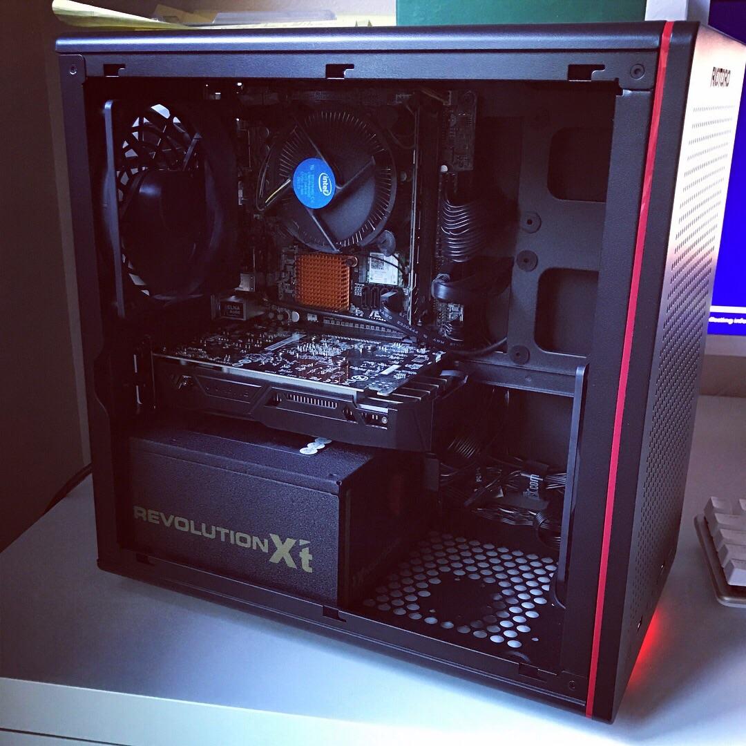 9 yr olds first gaming PC! Built by him for his Bday! Of course it's