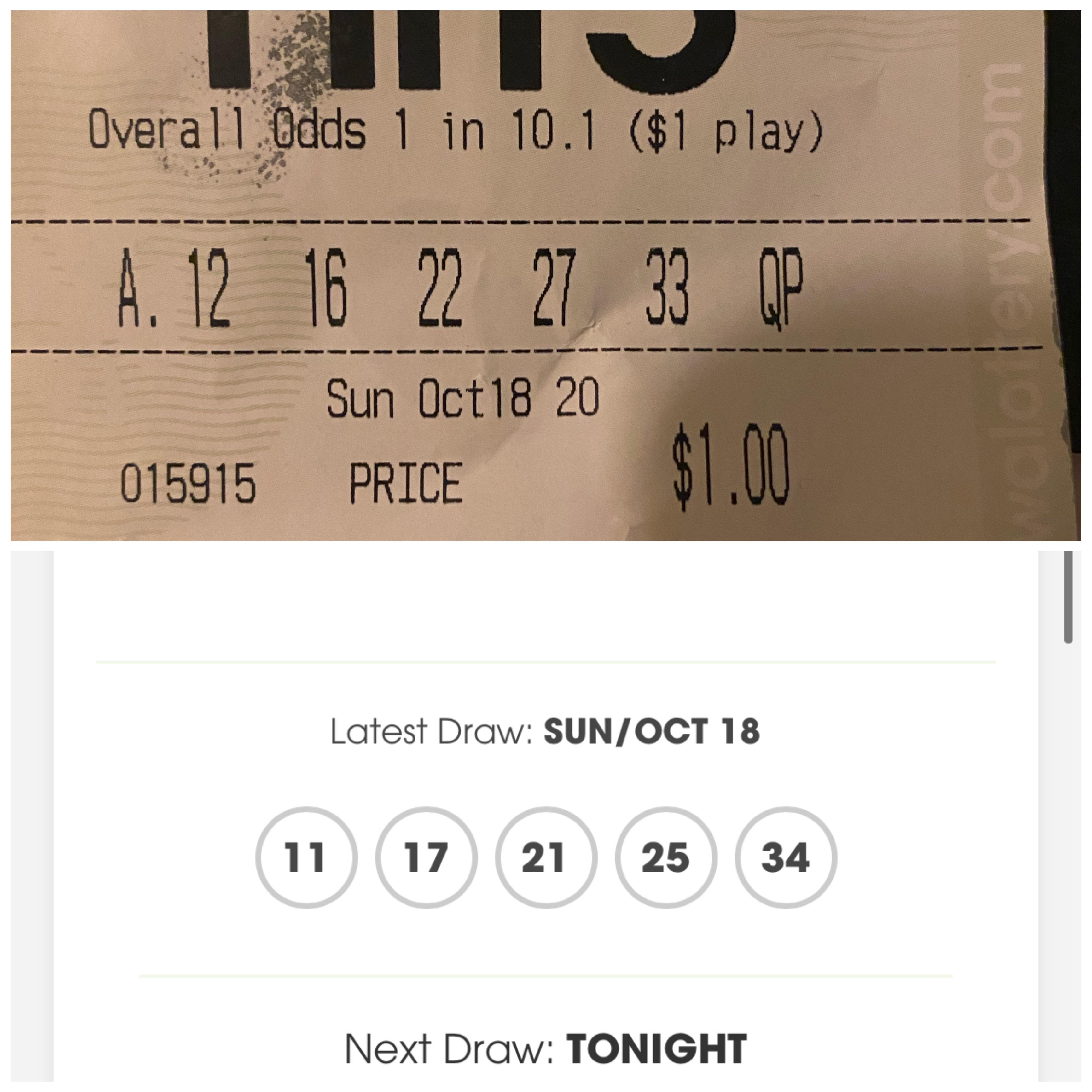 Bought a lottery ticket last night ) r/Wellthatsucks