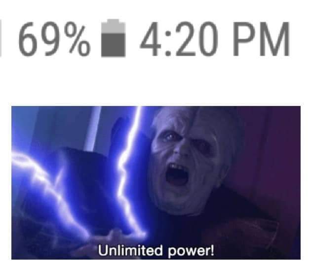 Unlimited power meme