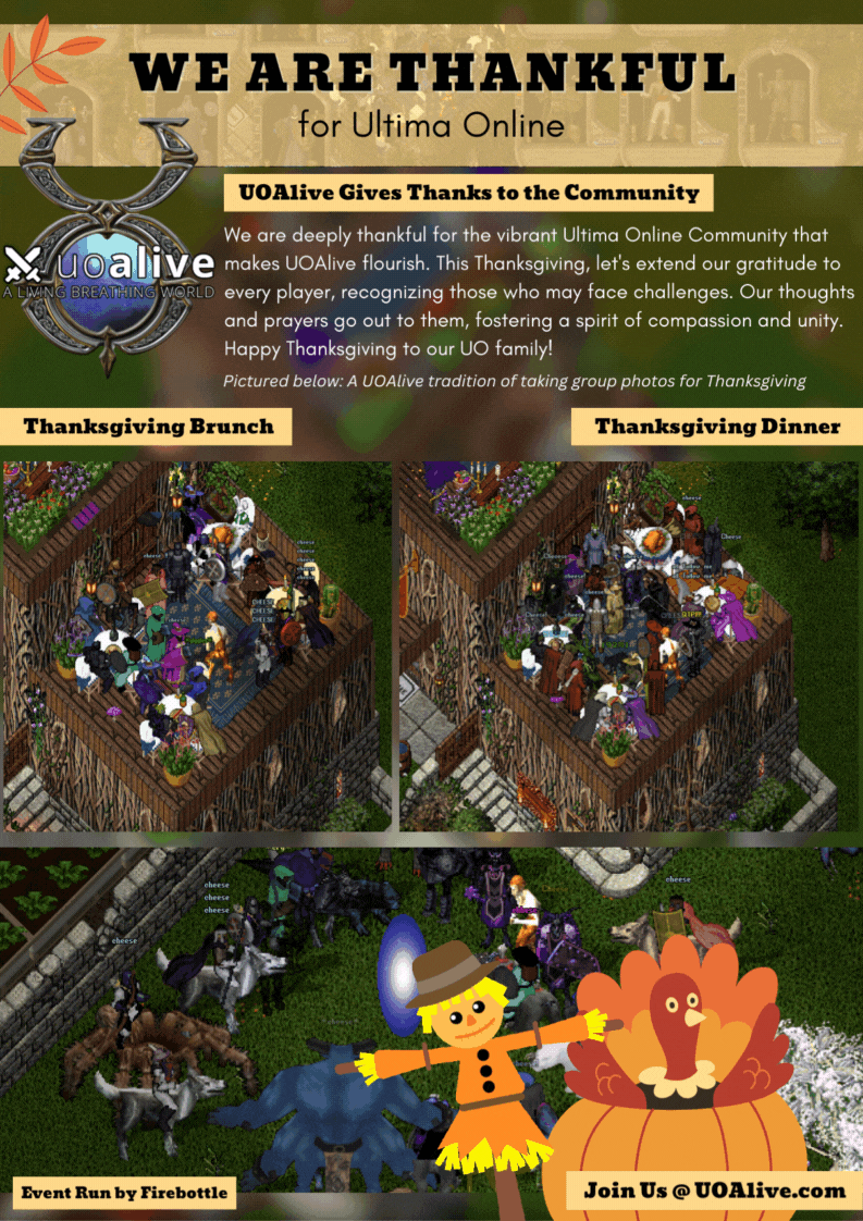 UOAlive is Thankful for Ultima Online and Though