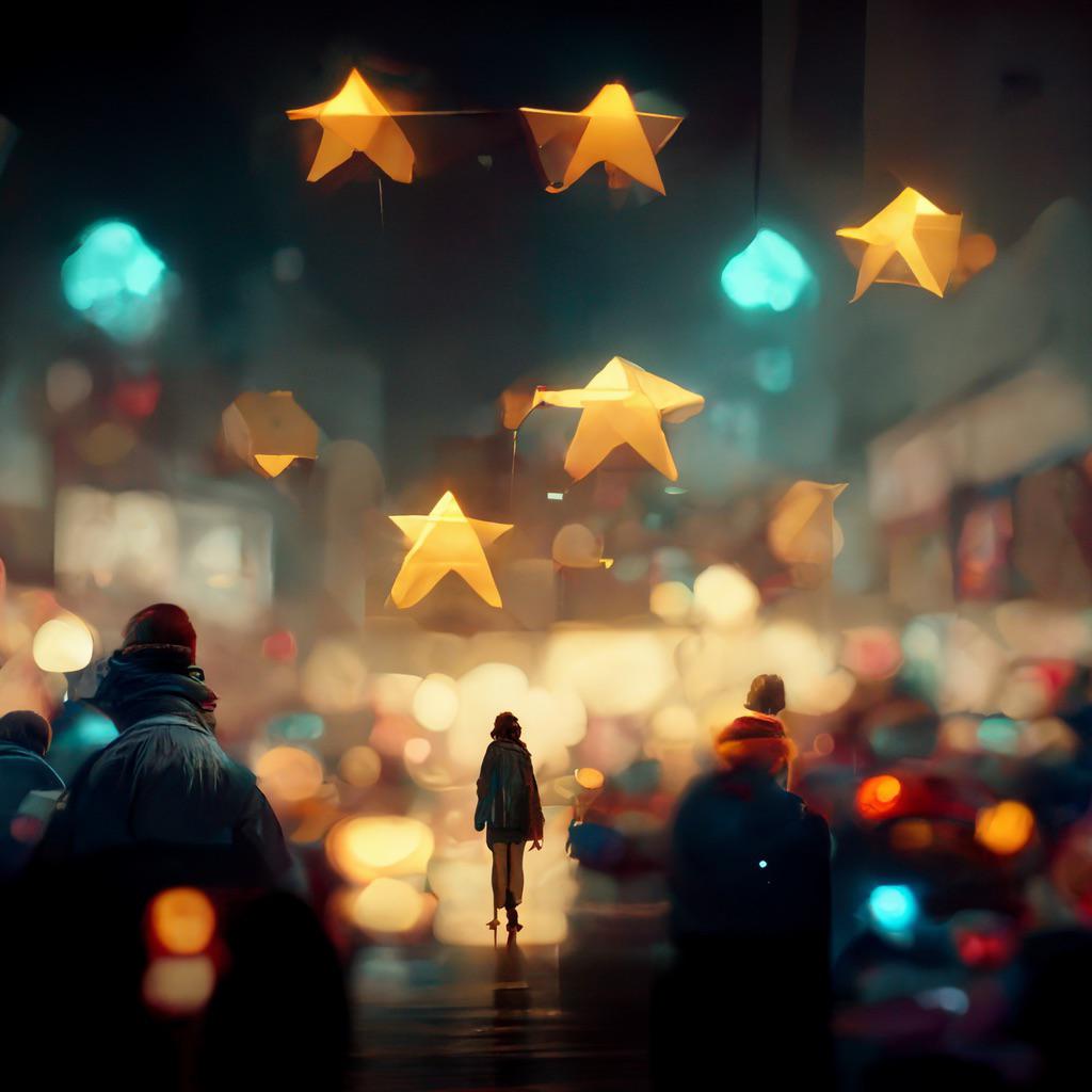 AI visualization of “Star Shopping” r/LilPeep