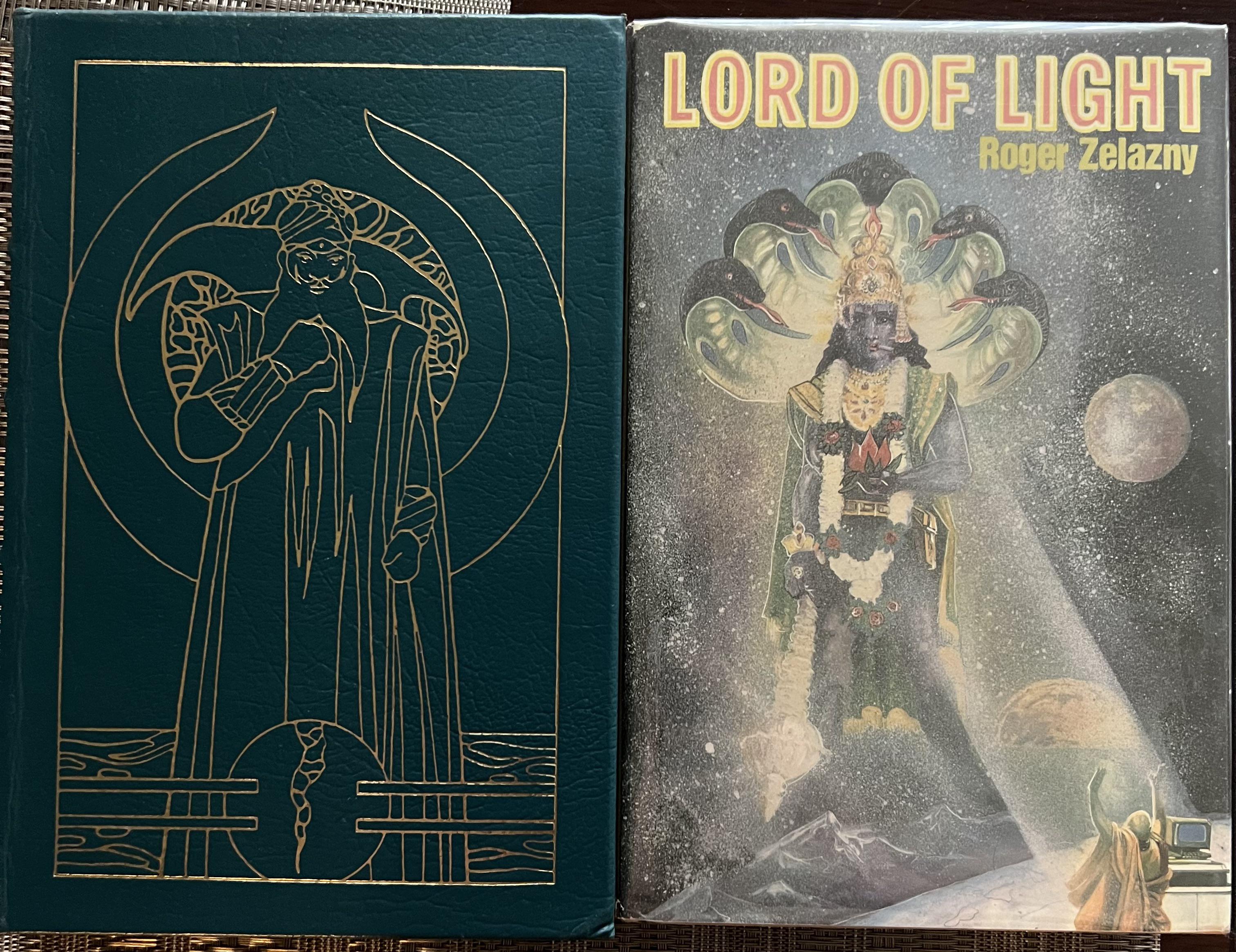 Lord of light Robert Zelazny threw in the Easton press edition aswell