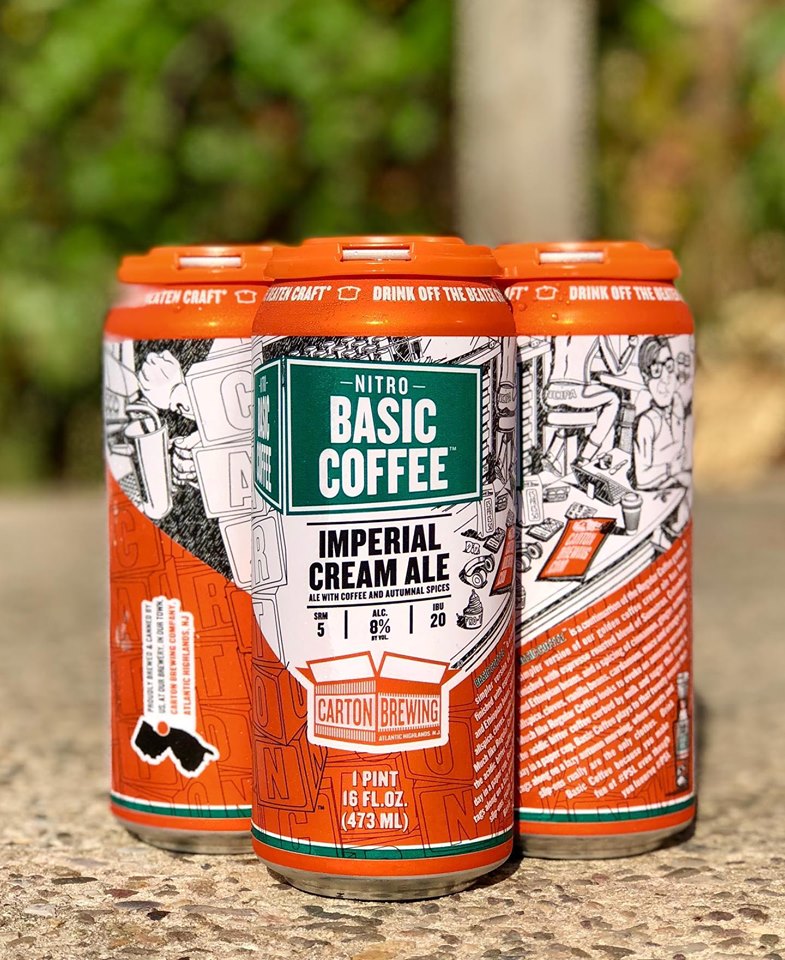 Carton Releasing Nitro Basic Coffee njbeer