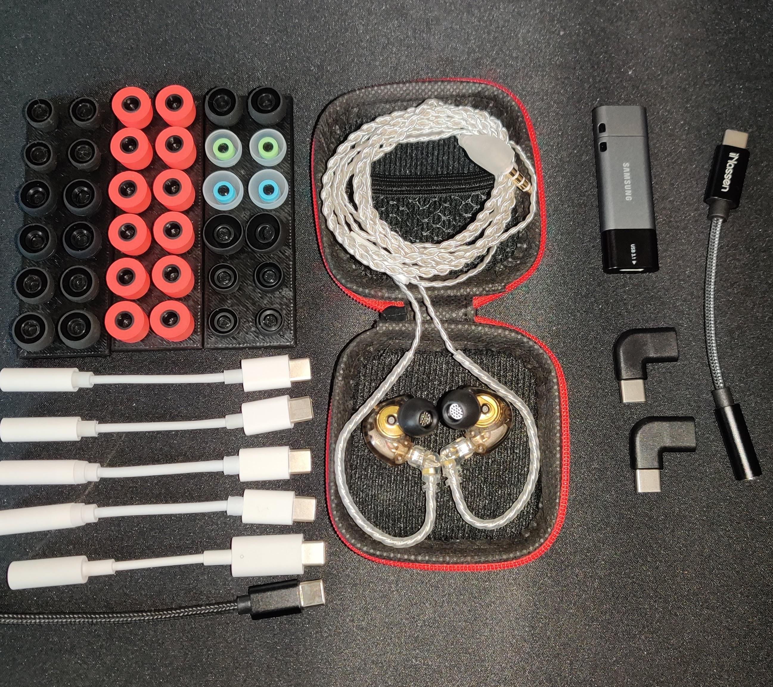 My entry level IEM setup [KZ ZSN Pro X] r/headphones