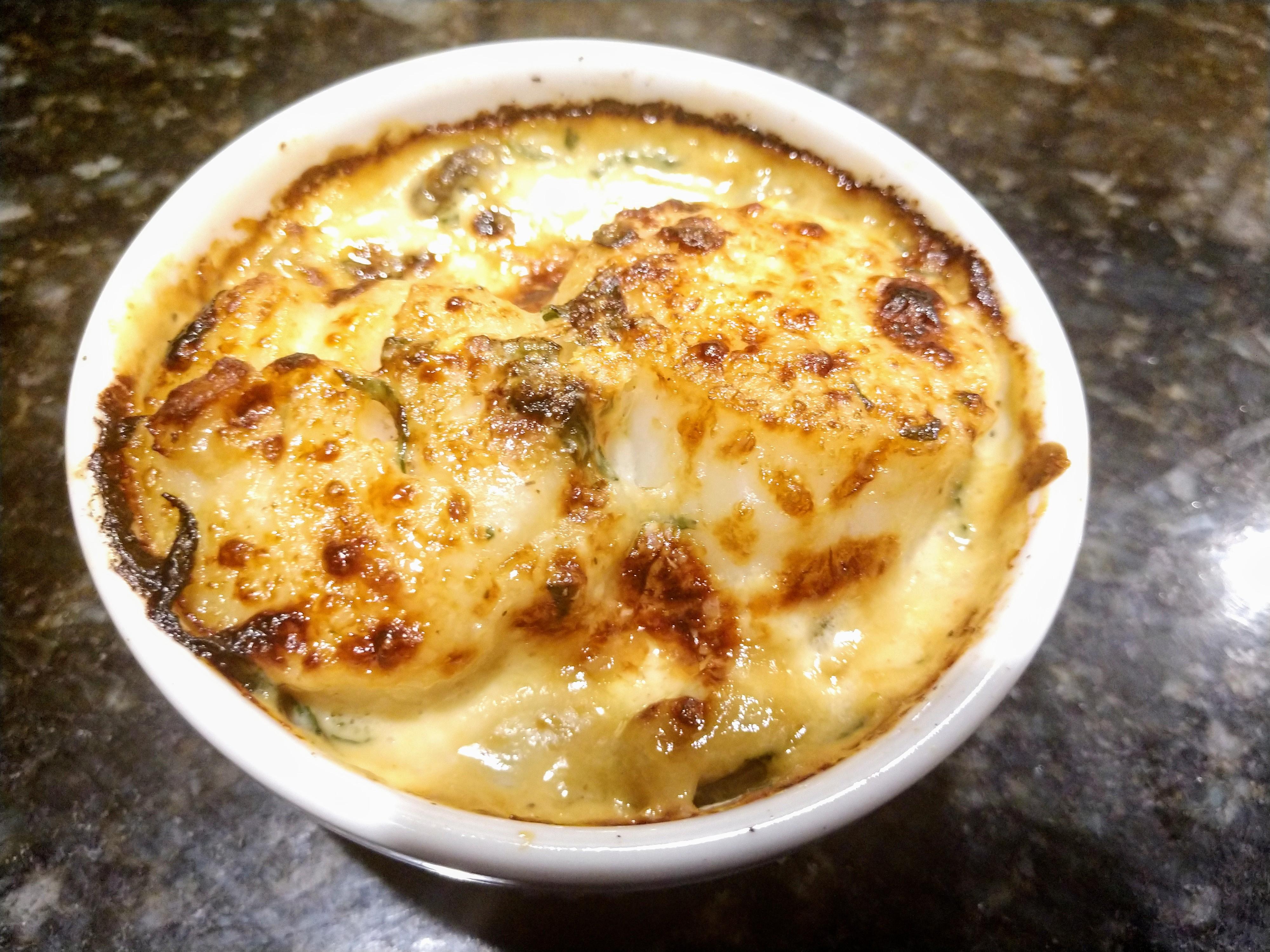 made Coquilles St Jacques for dinner tonight! r/Keto_Food