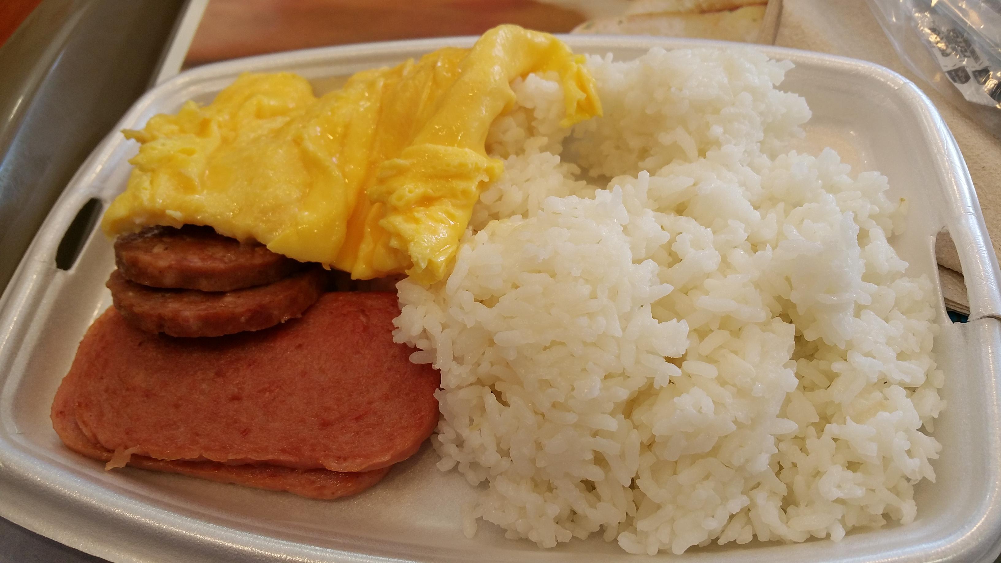 [I ATE] Spam, sausage, eggs, and rice r/food
