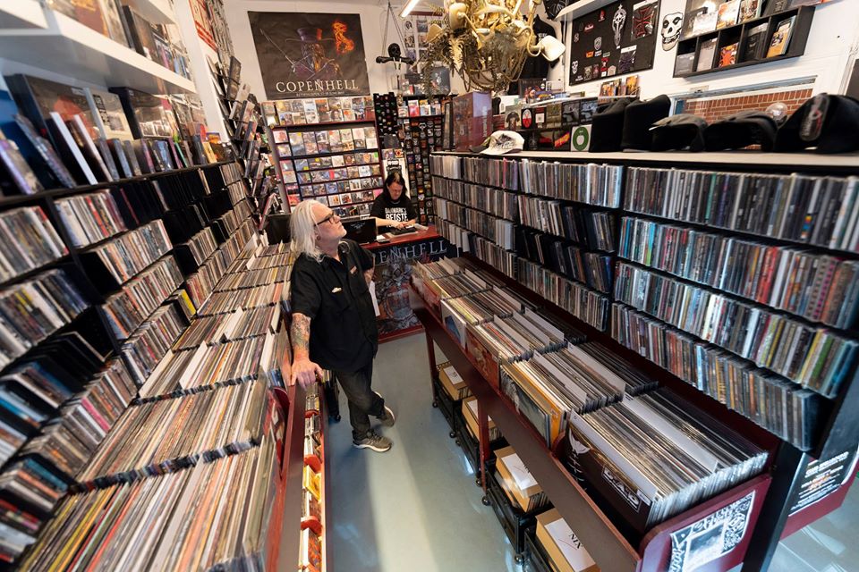 Sex Beat Records in Copenhagen (Denmark), what a fantastic place to go
