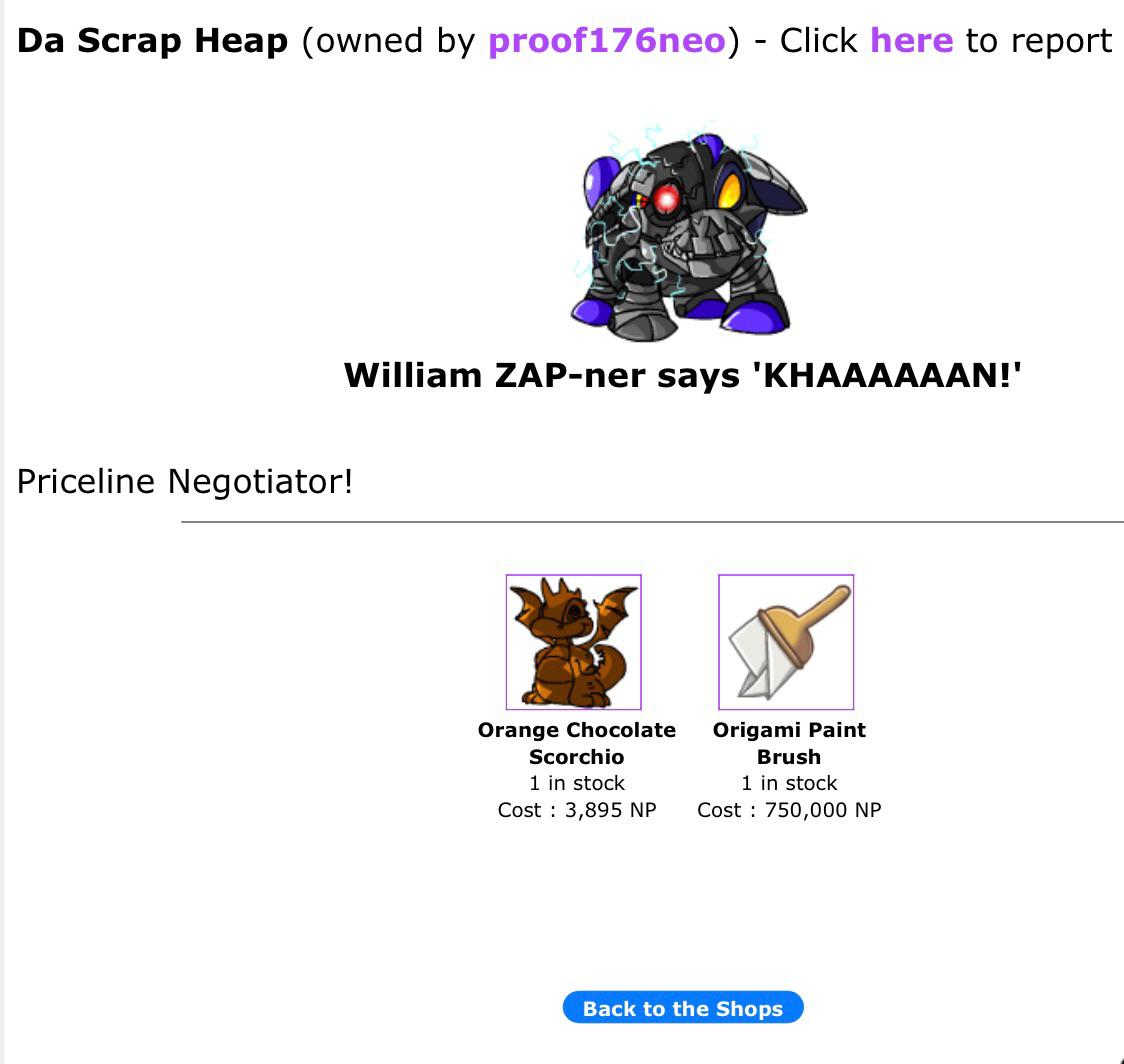 Rate my Name. r/neopets