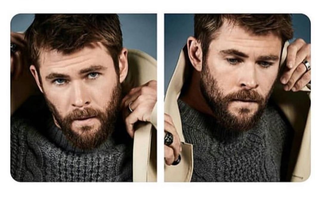 Can't stop staring at those ocean eyes!! Chris Hemsworth