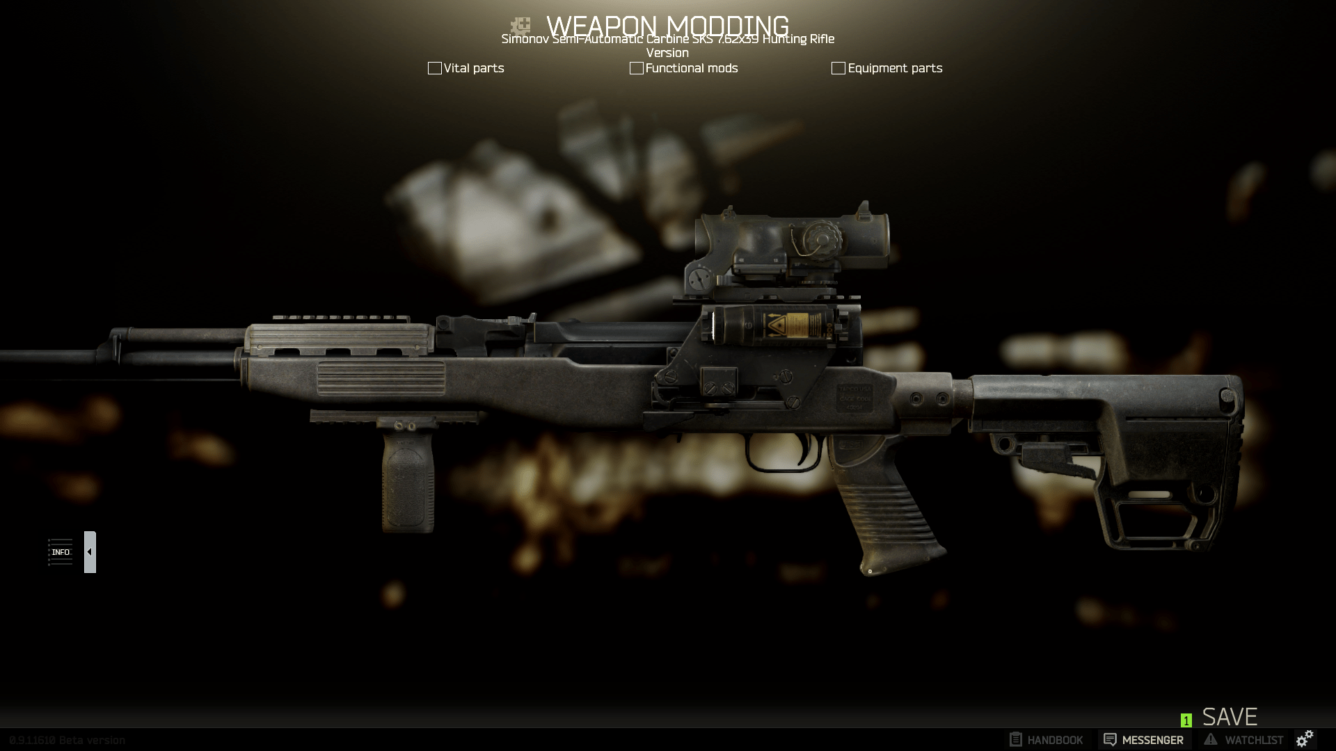 Escape From Tarkov Sks Scope