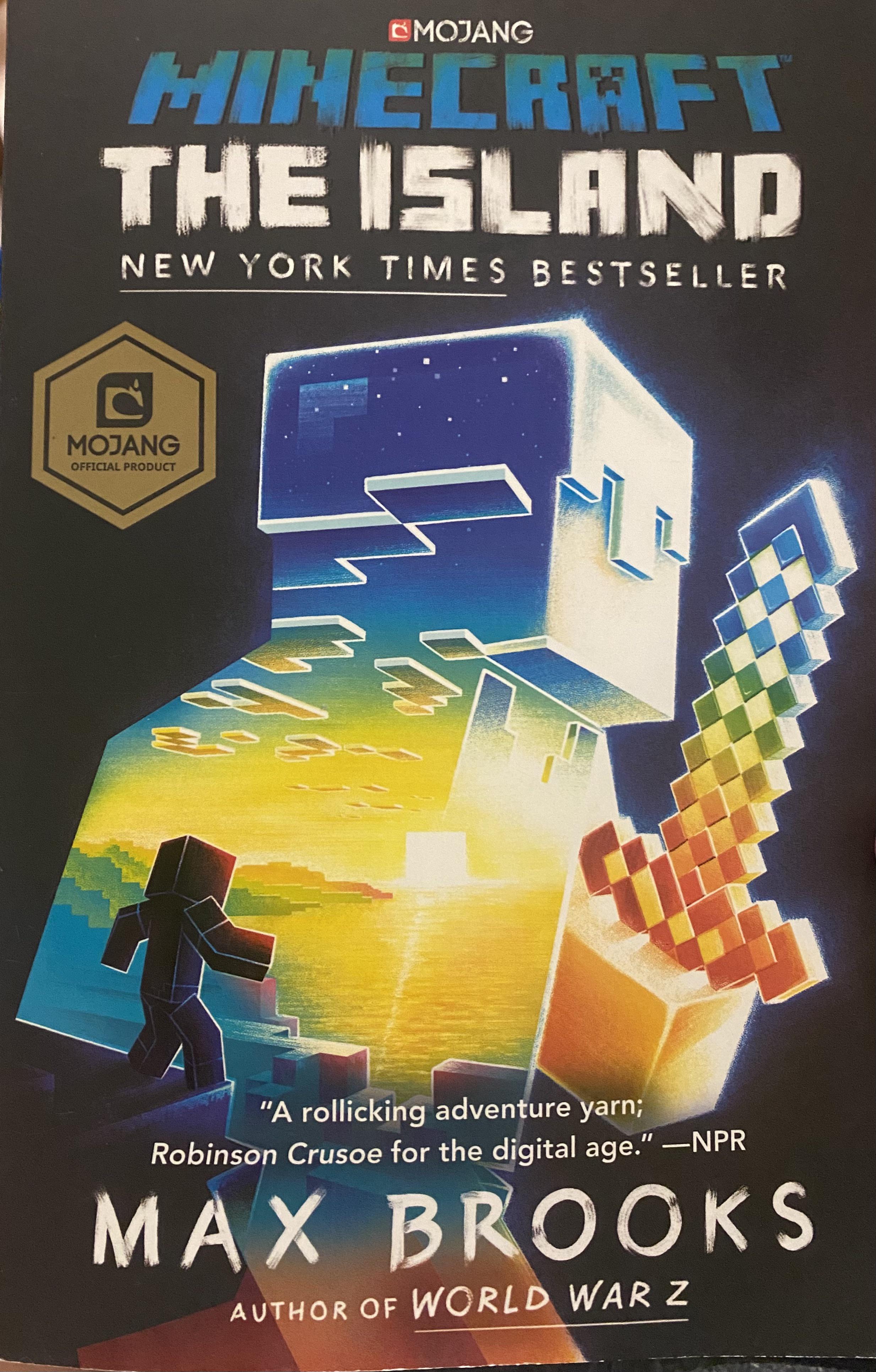 (19/20) Minecraft The Island by Max Brooks r/52book