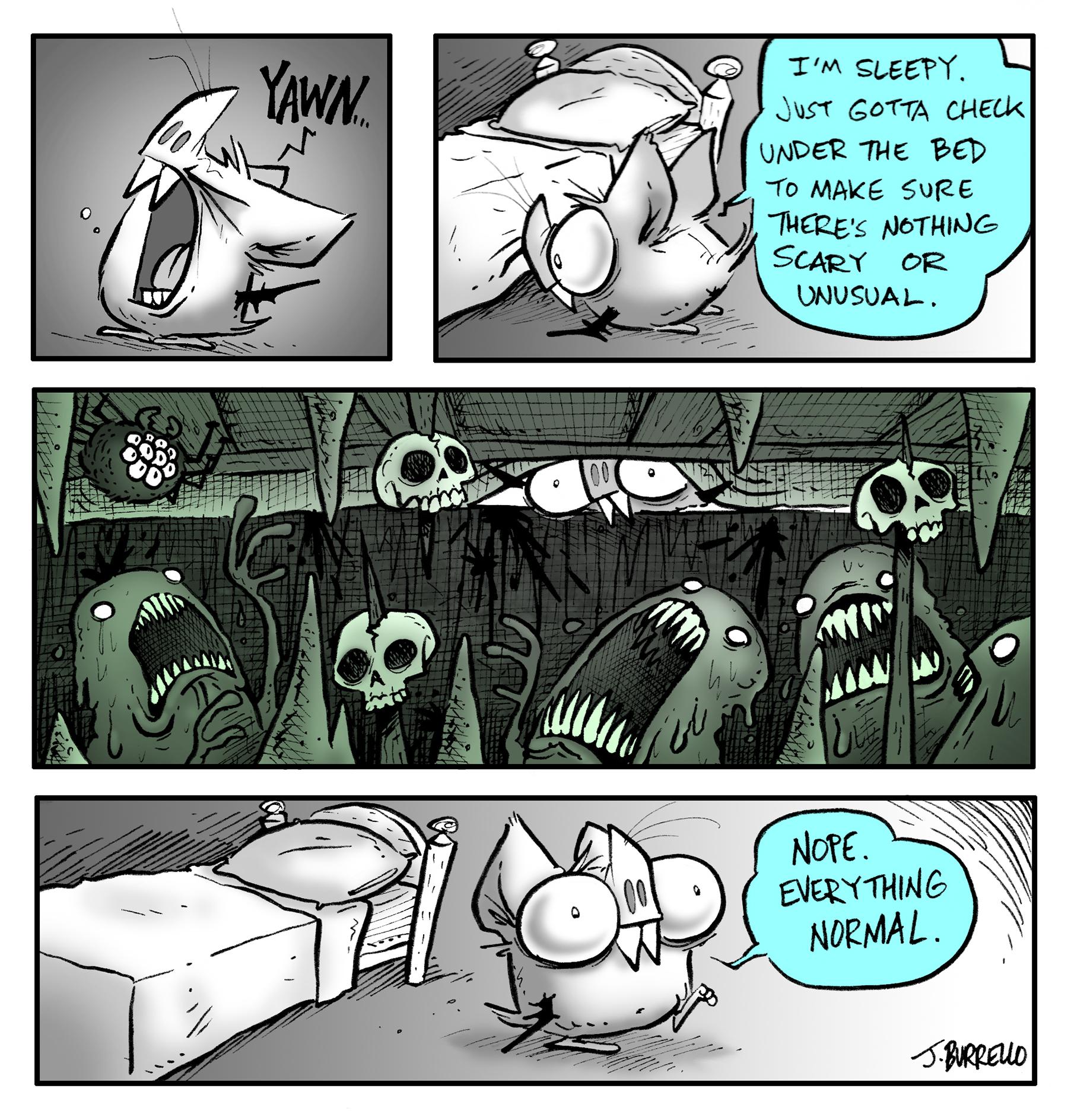 Monsters Under the Bed [oc]