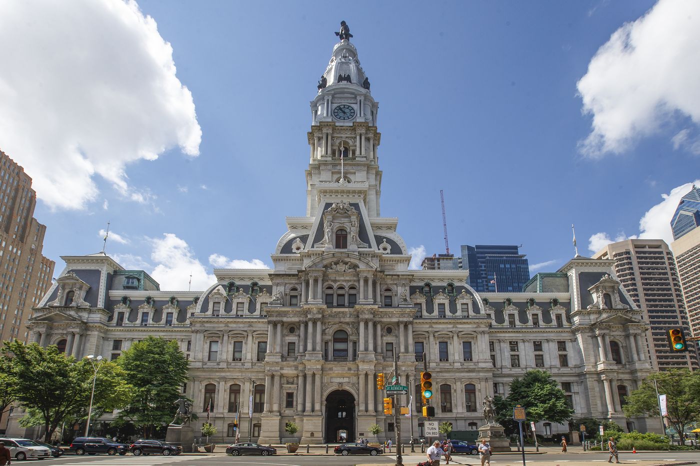 Philadelphia City Hall, the largest municipal building in the United
