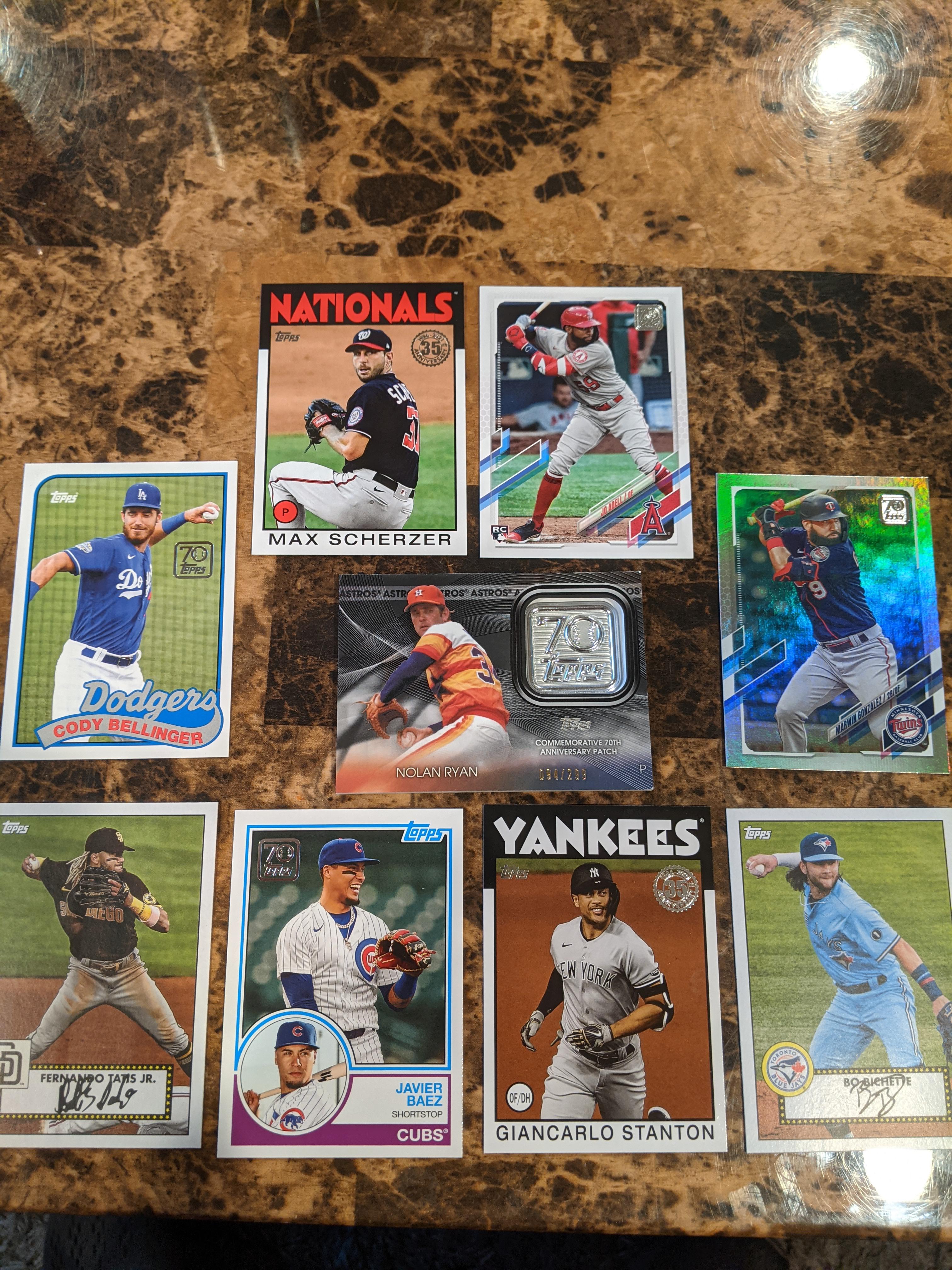First blaster box of 2021! Not much but me and my son enjoyed it. r