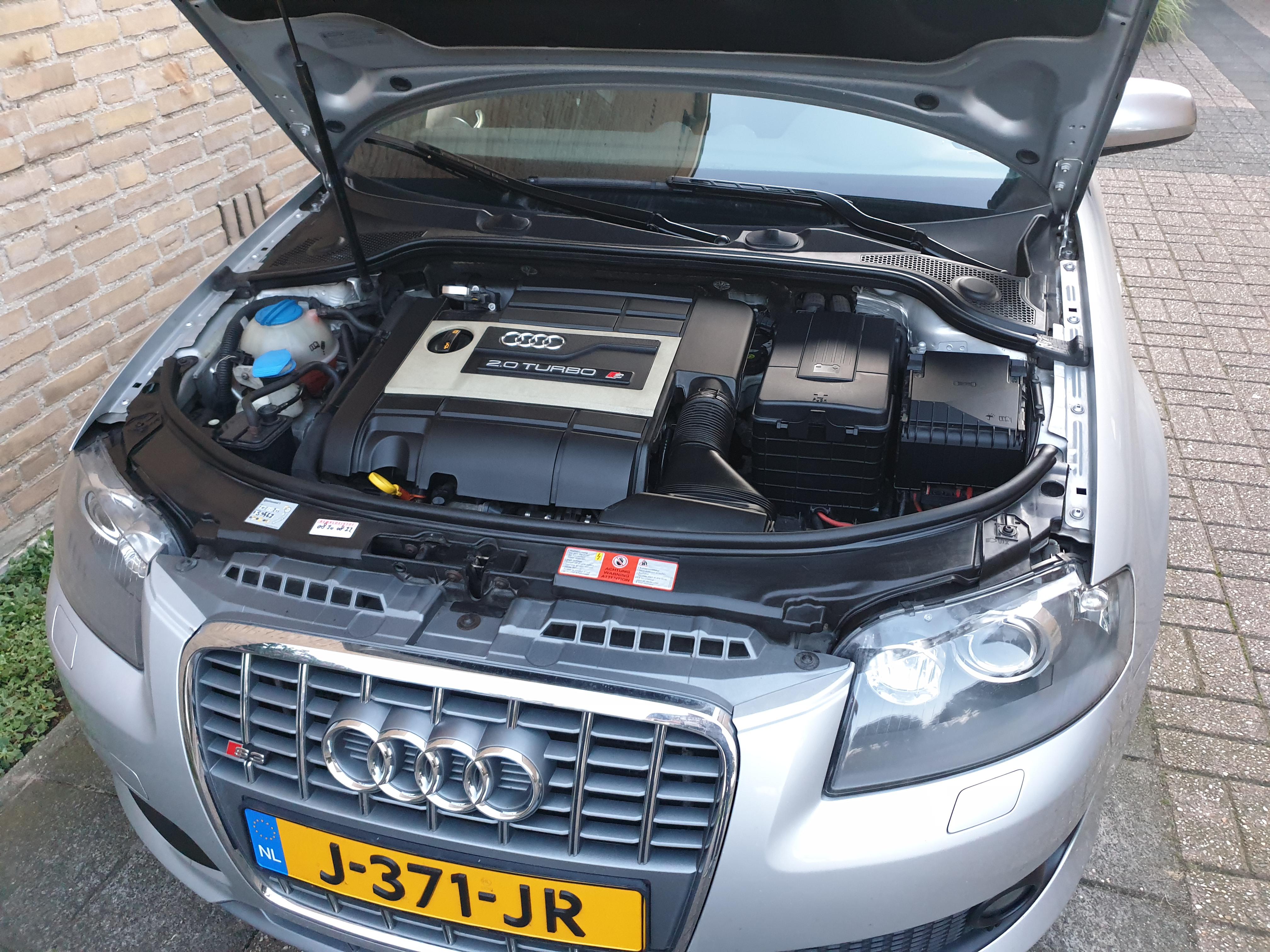 Engine bay shot of my 2008 Audi S3 8P : r/Audi