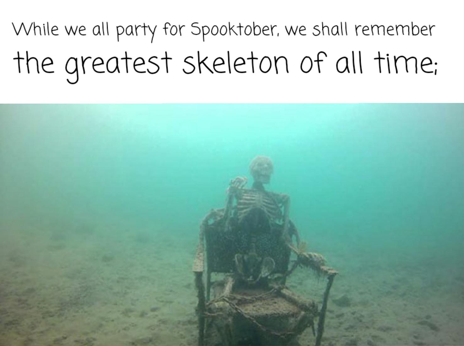thou shan't about the Great Skeleton! r/memes
