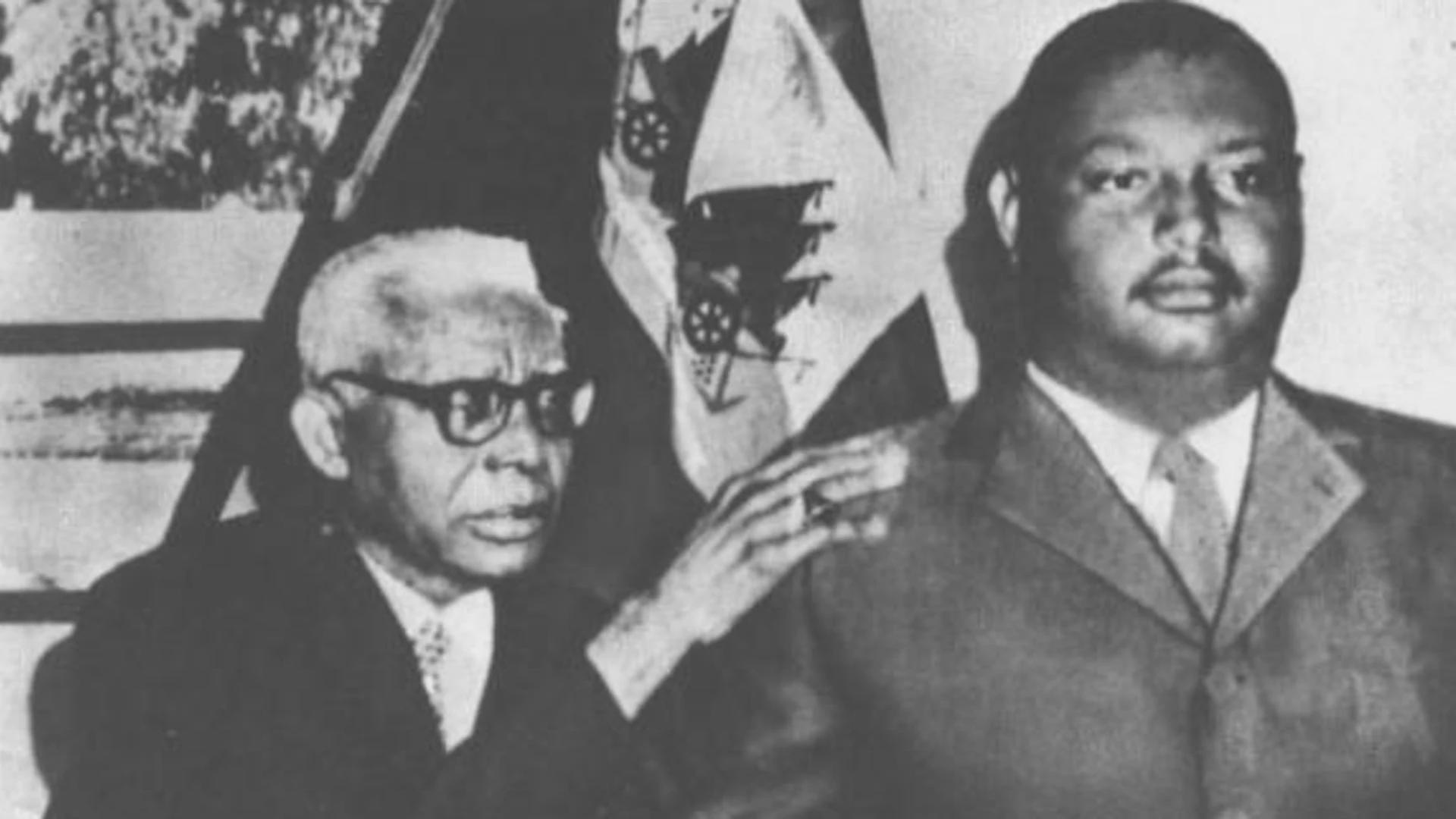 1960's picture of Haitian dictator Francois "Papa Doc" Duvalier with