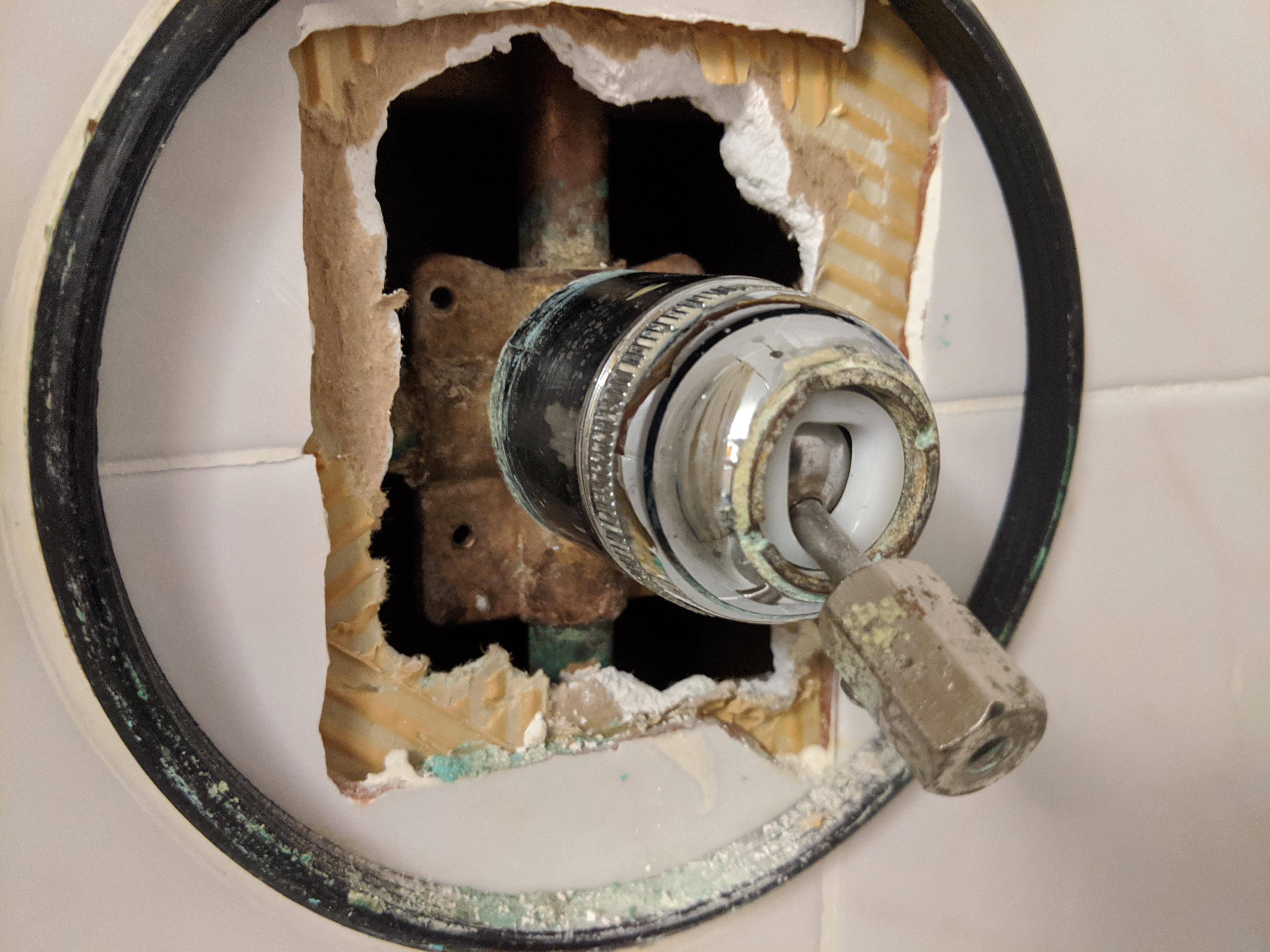 Single shower cartridge with low pressure on hot side, can someone help