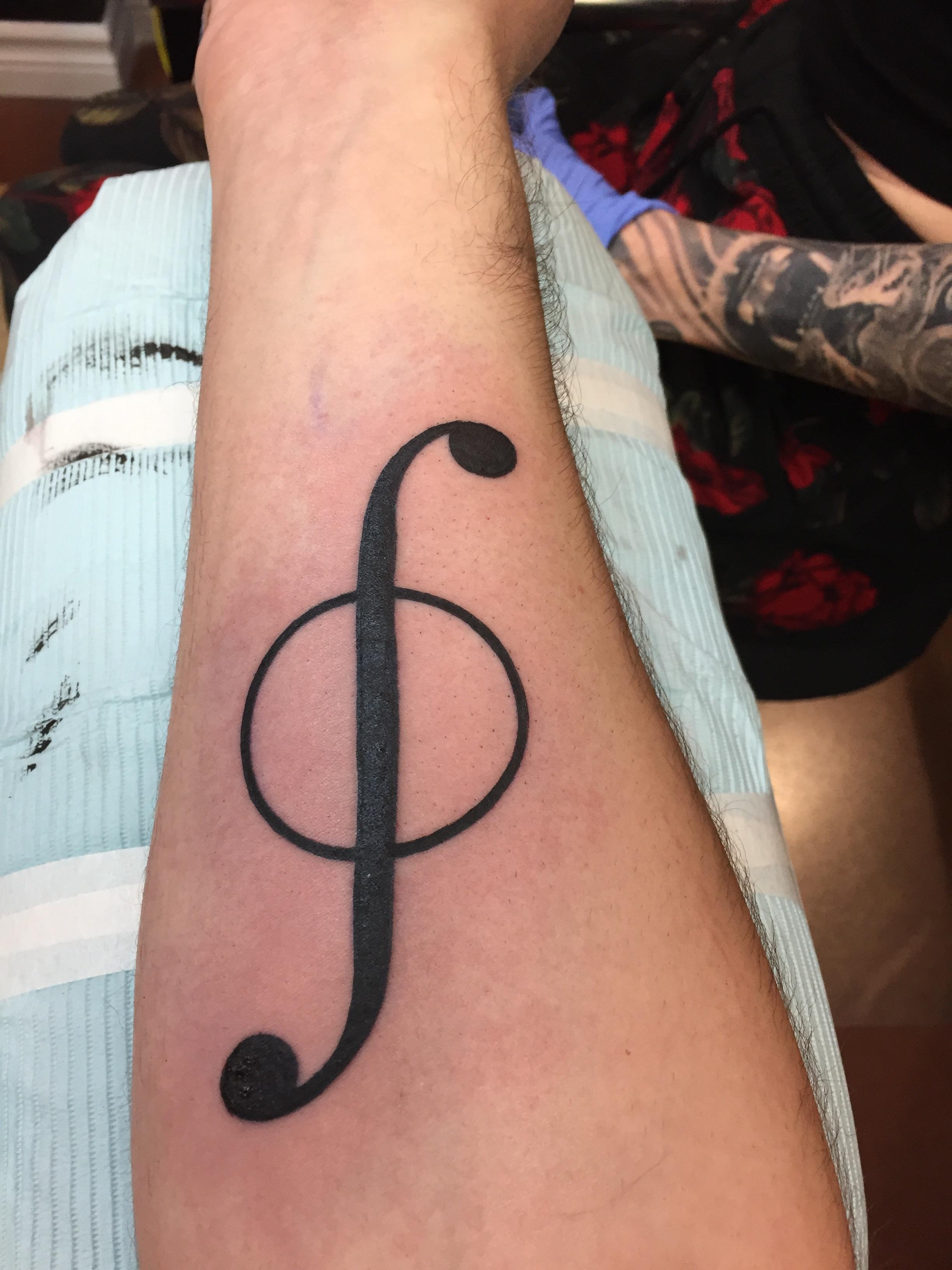 Nadia Katherine at Gunners Tattoo Shop in Dartmouth, Nova Scotia. First