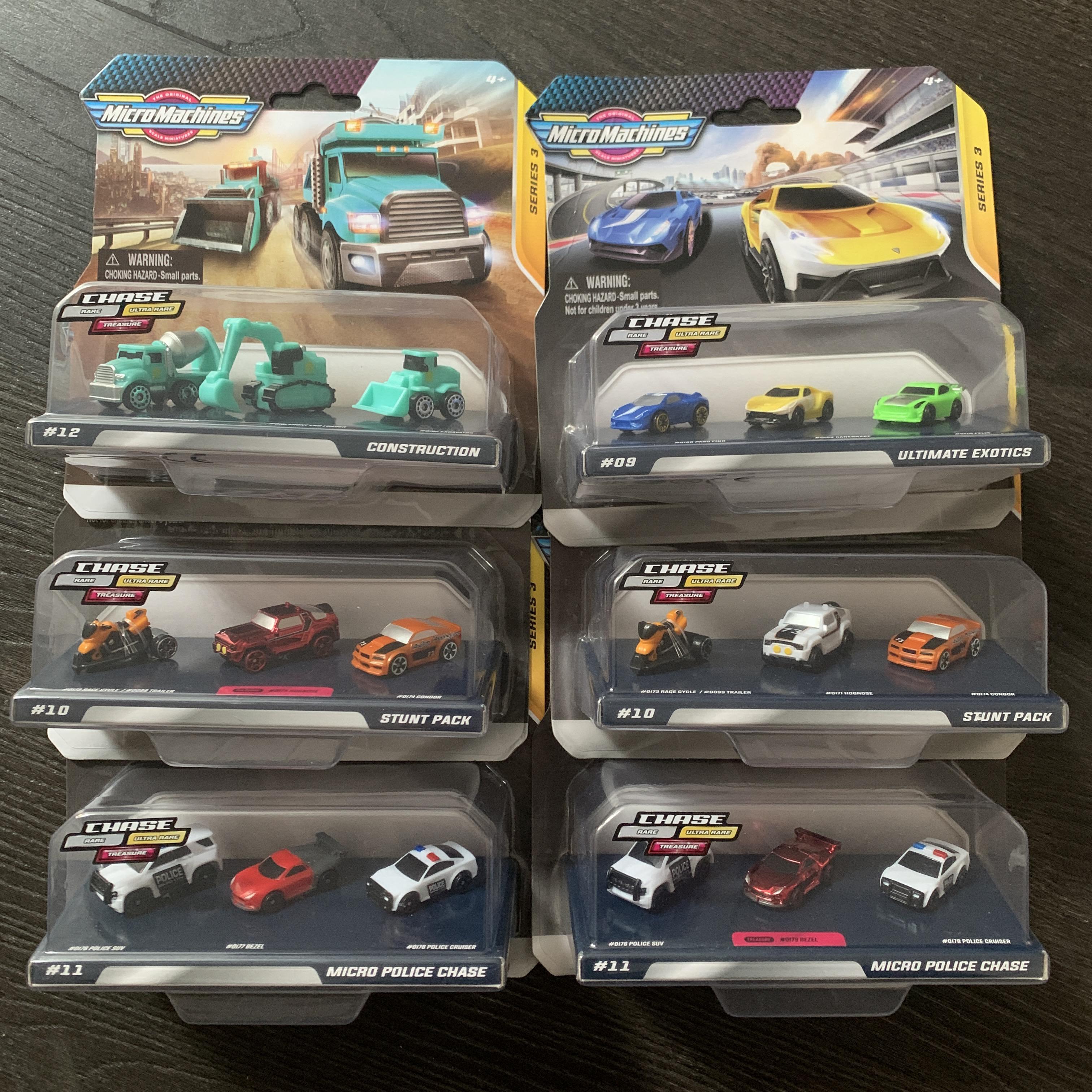 What Micro Machines insiders came with these mini micros? MicroMachines