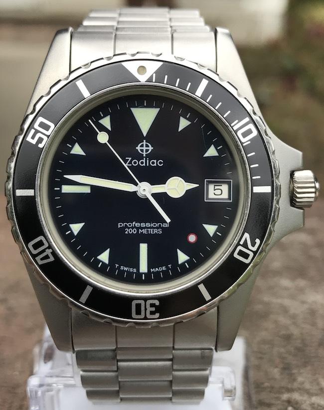 [WTS] Zodiac Silver Dot Quartz Diver r/Watchexchange