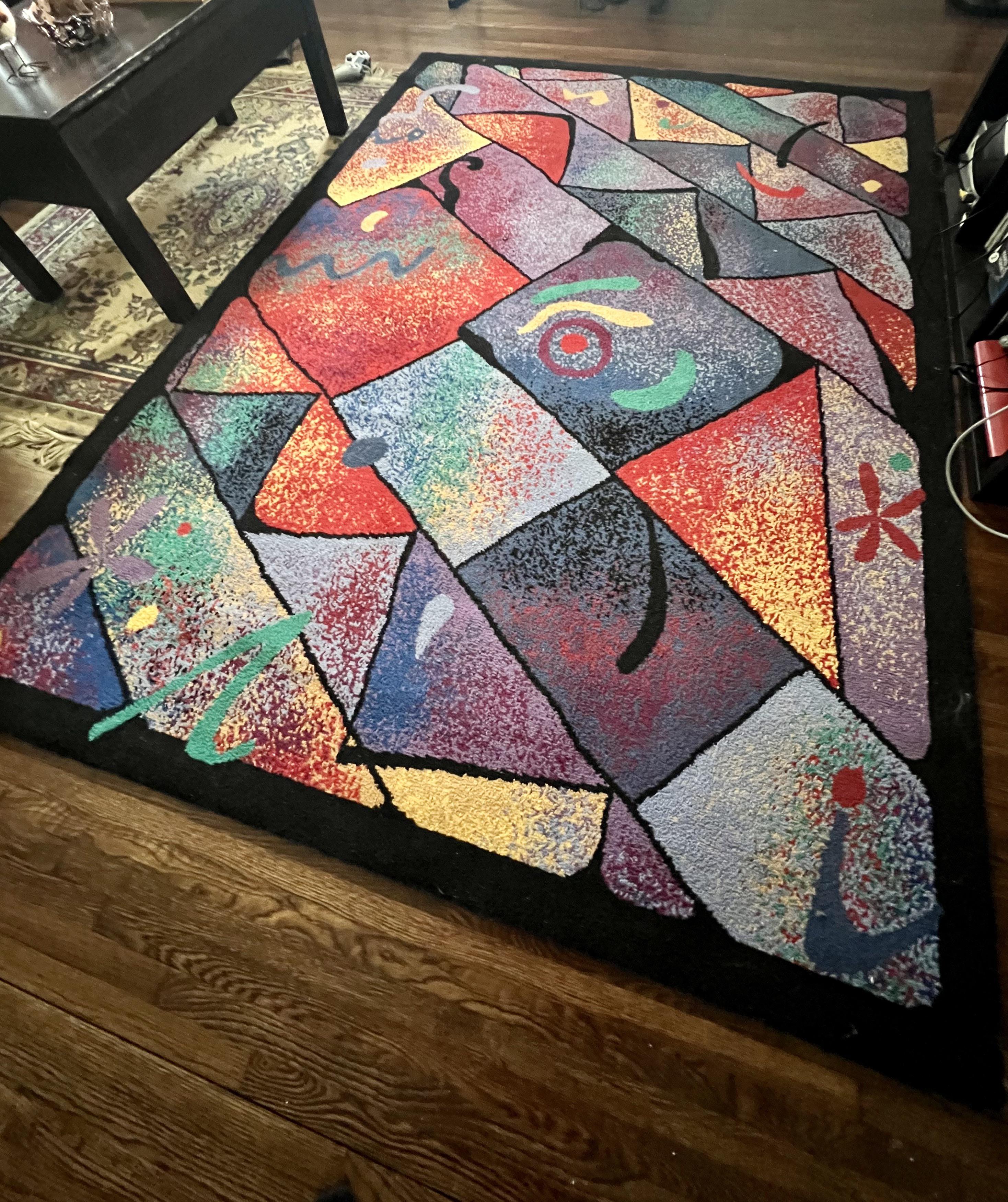 I found this groovy rug at Goodwill today and was wondering what brand