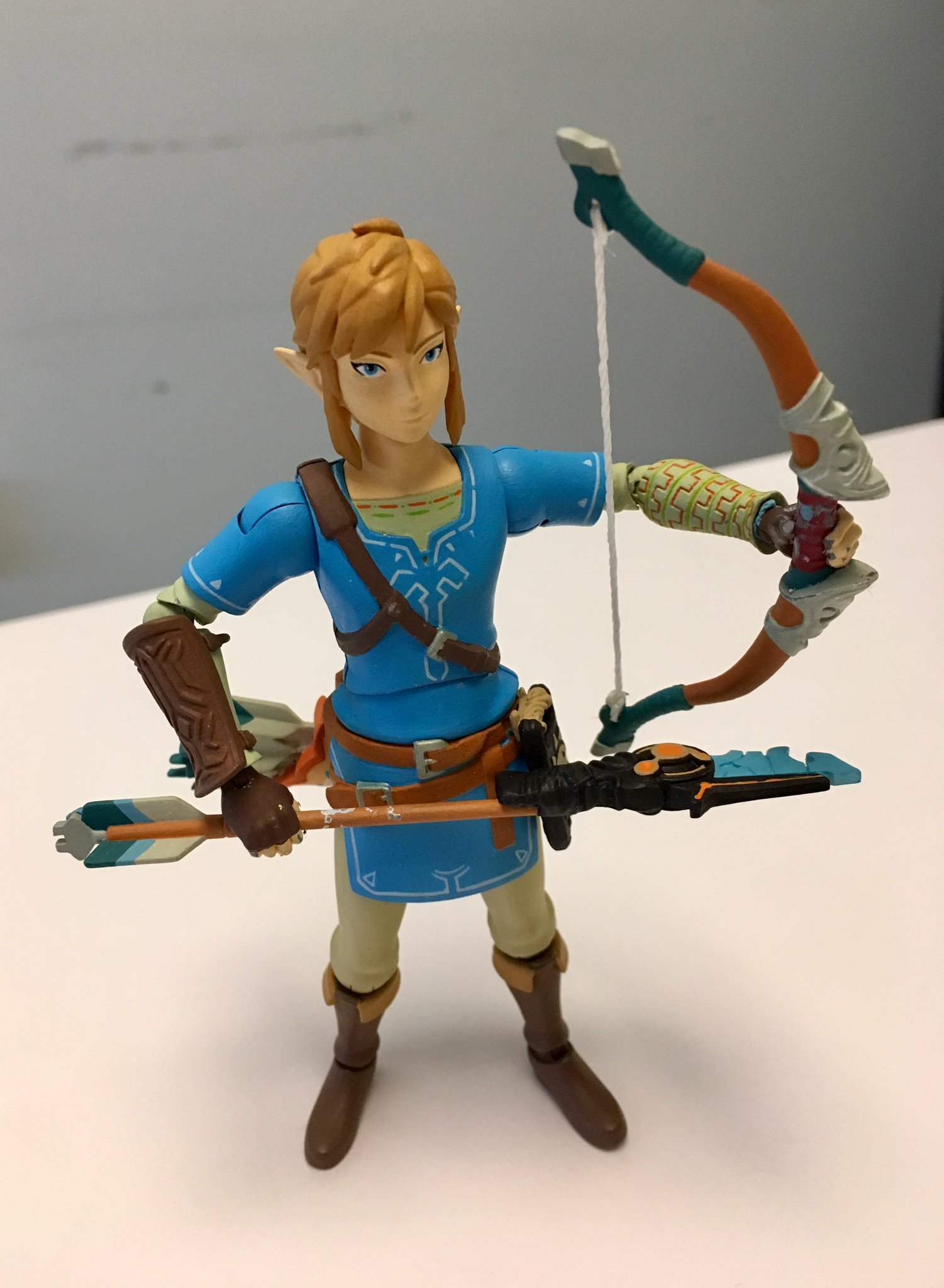Jakks has revealed the painted version of the new BotW Link Figure! r/WorldOfNintendo