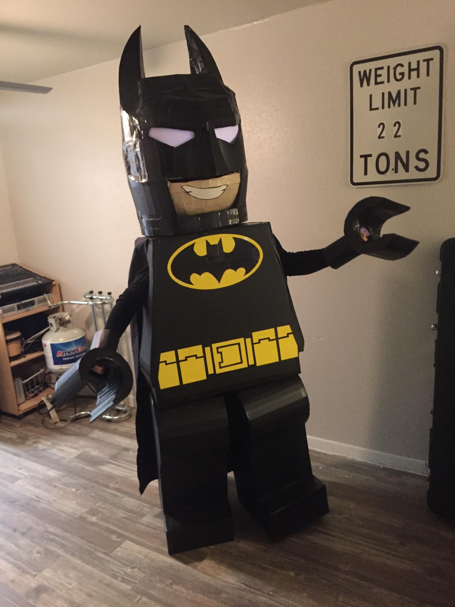 My Lego Batman costume for Halloween this year! pics