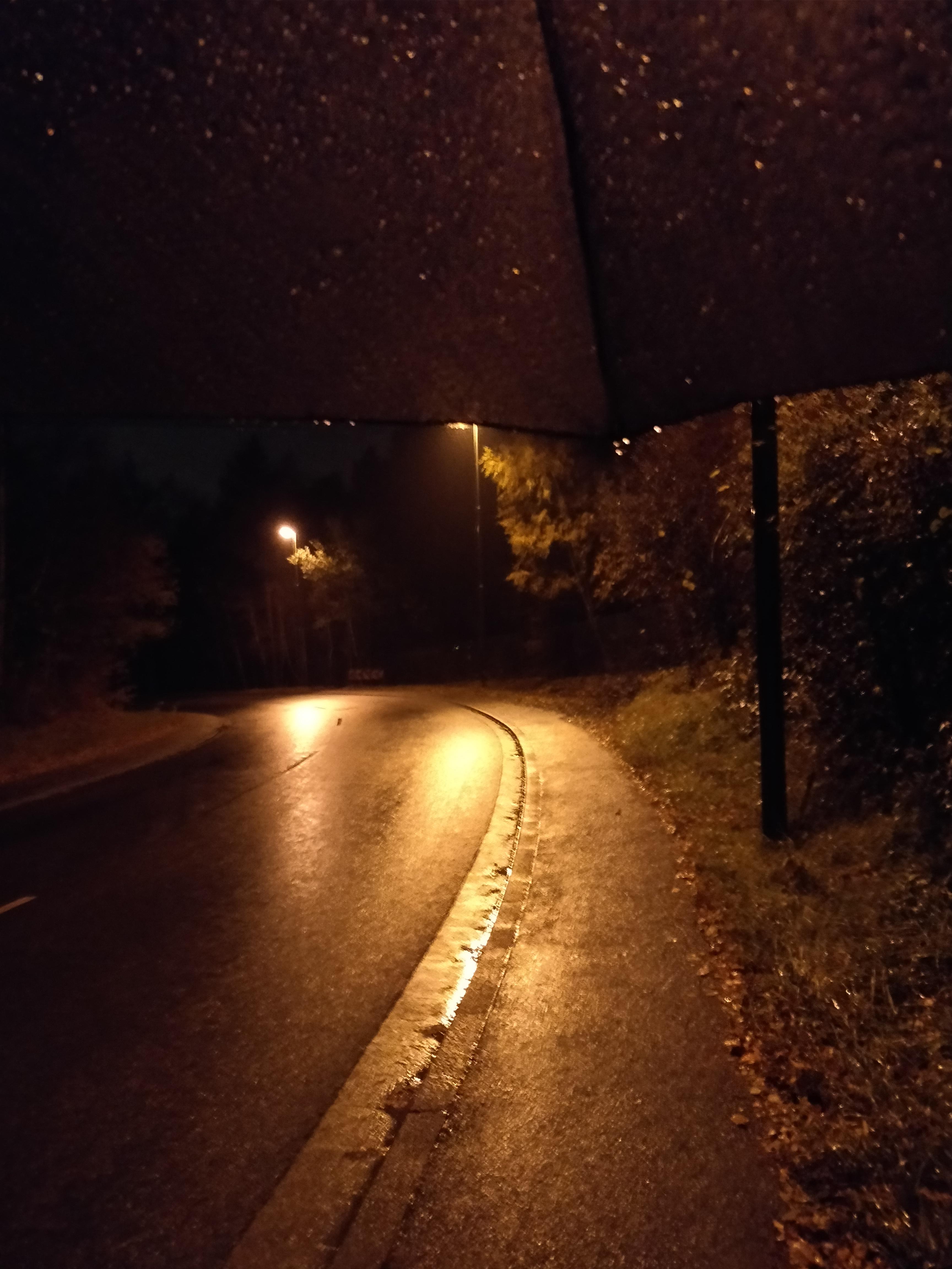 Midnight walk in the rain Germany r/raining