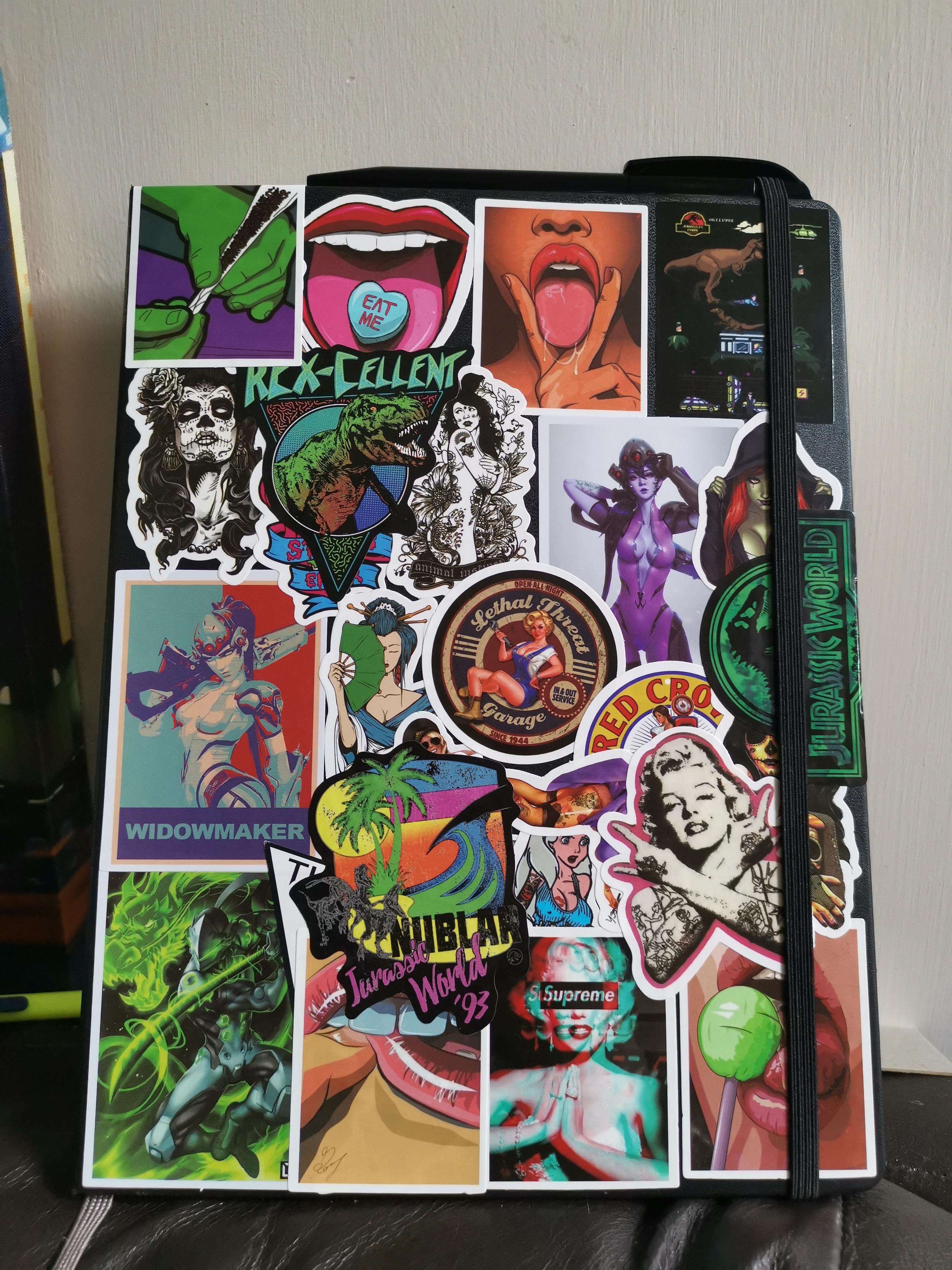 I love writing in my Moleskine notebook but it felt a bit too plain so