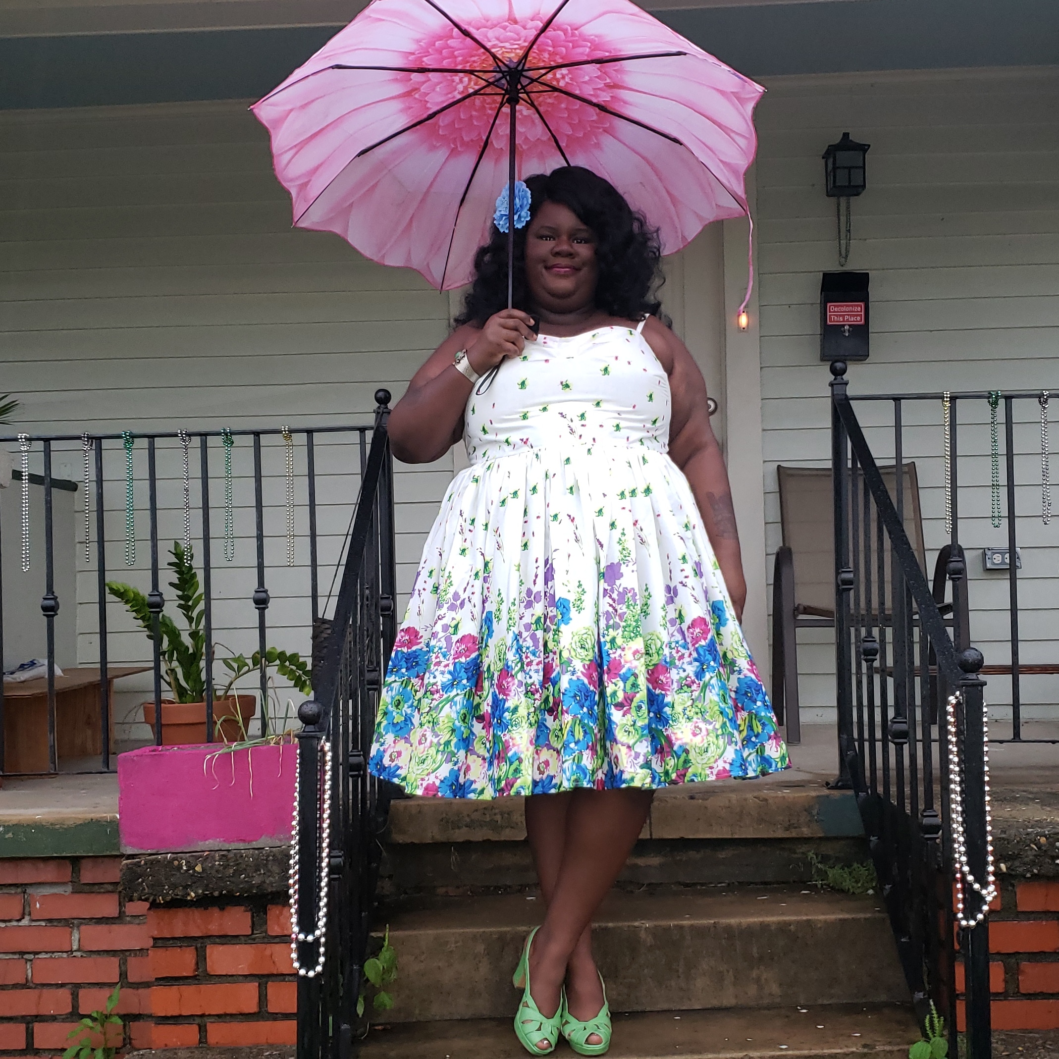 Been saving this dress for a rainy day r/VintageFashion