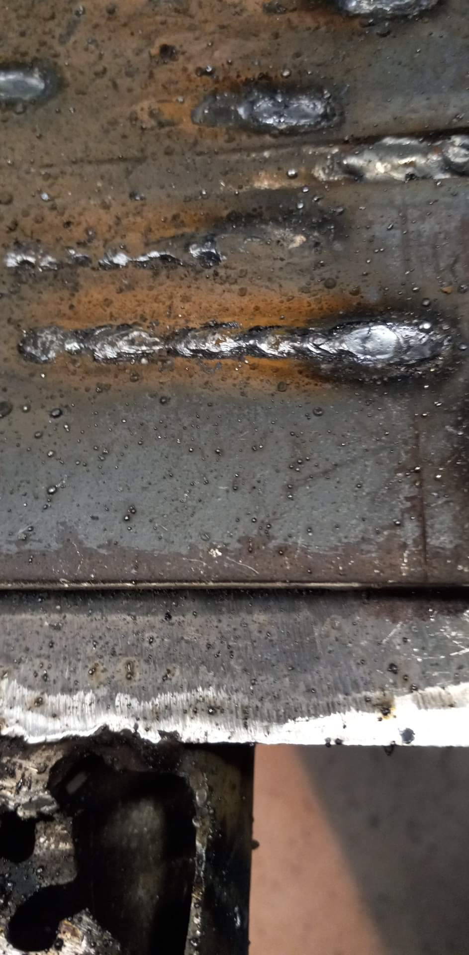 First ever bead, how did I do? Stick weld with 6010 rod. In a welding