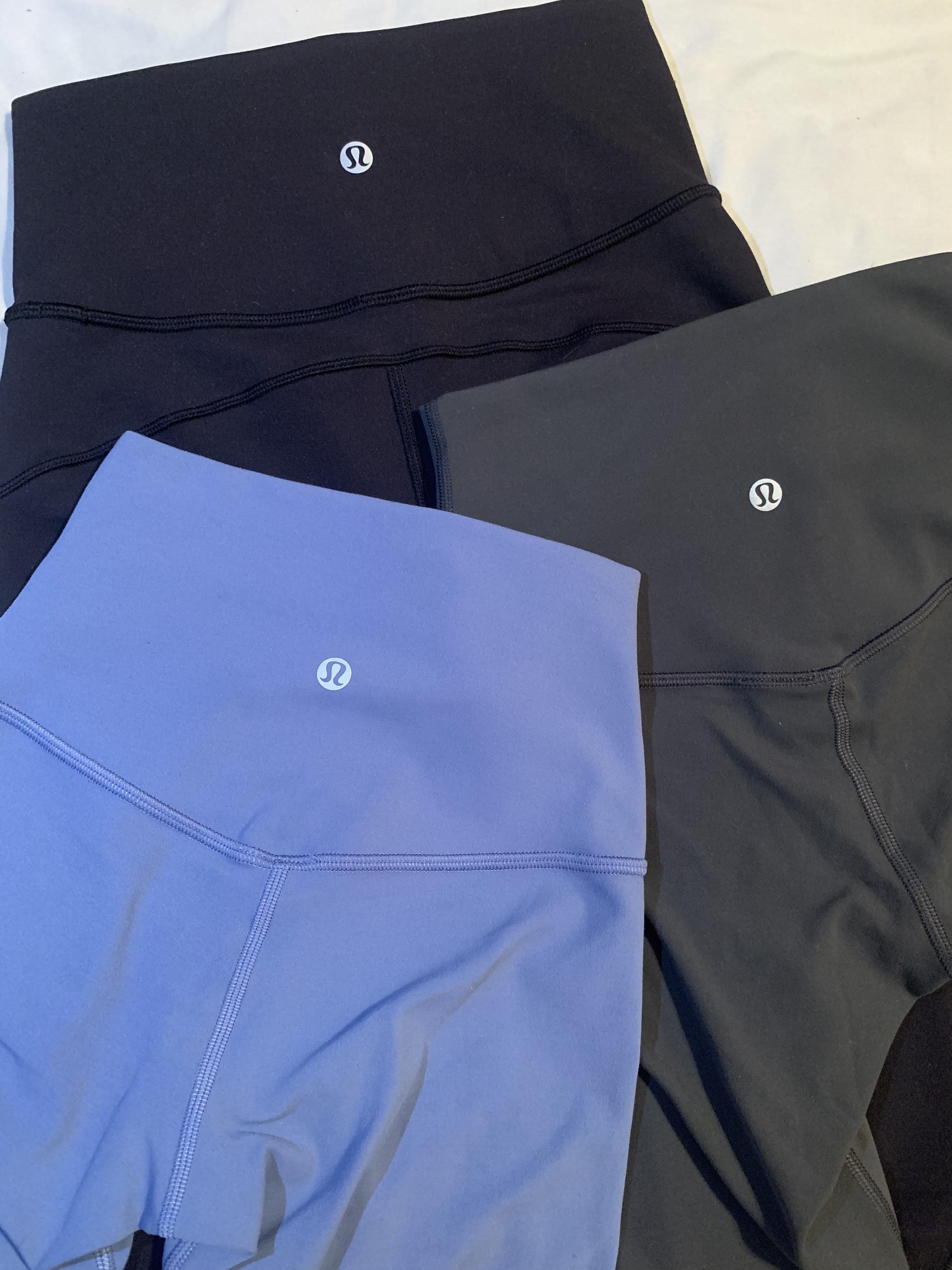 lululemon graphite grey vs obsidian blue