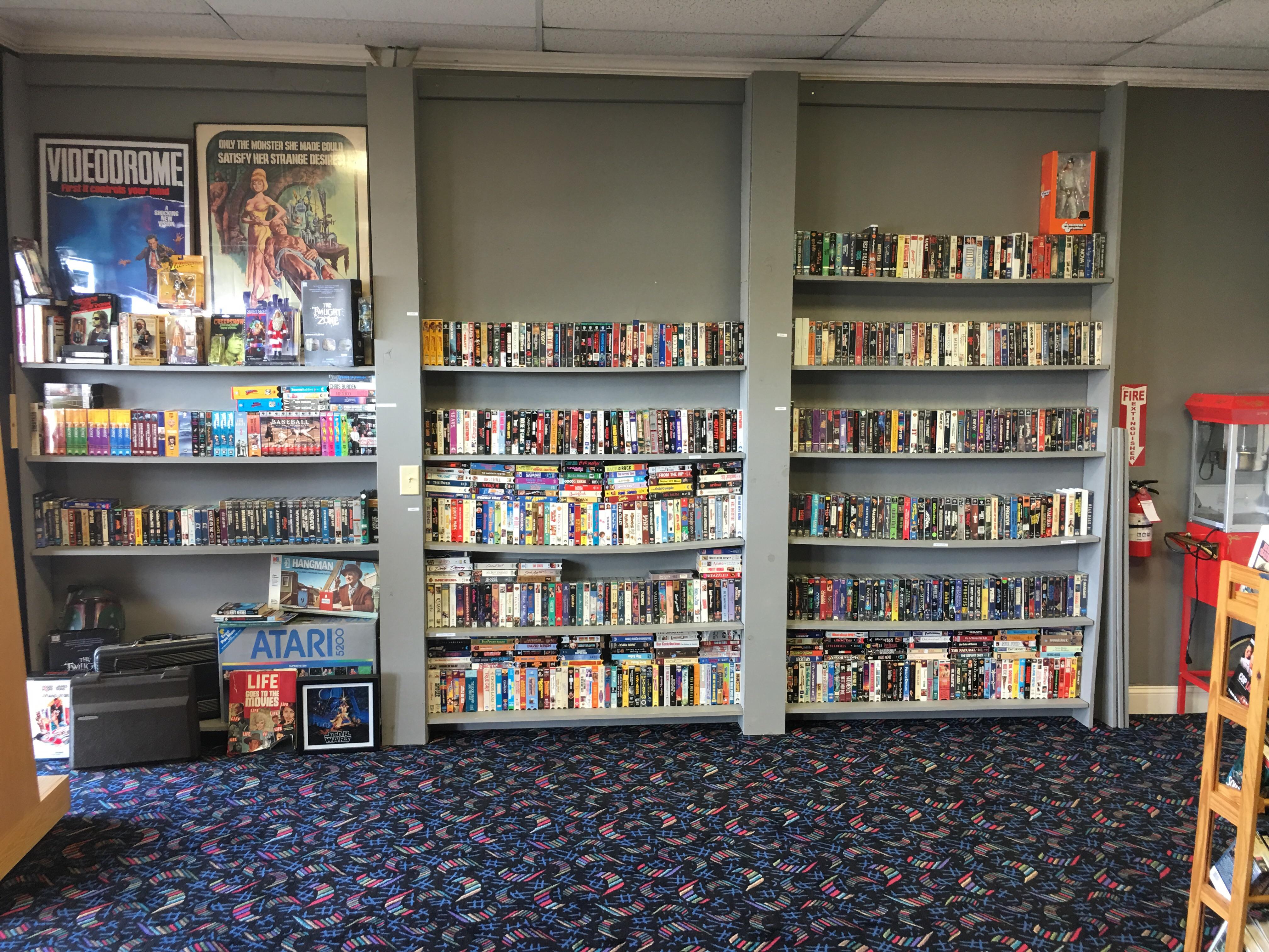 I work at a VHS Rental store in VA! (More details in comments) r/VHS