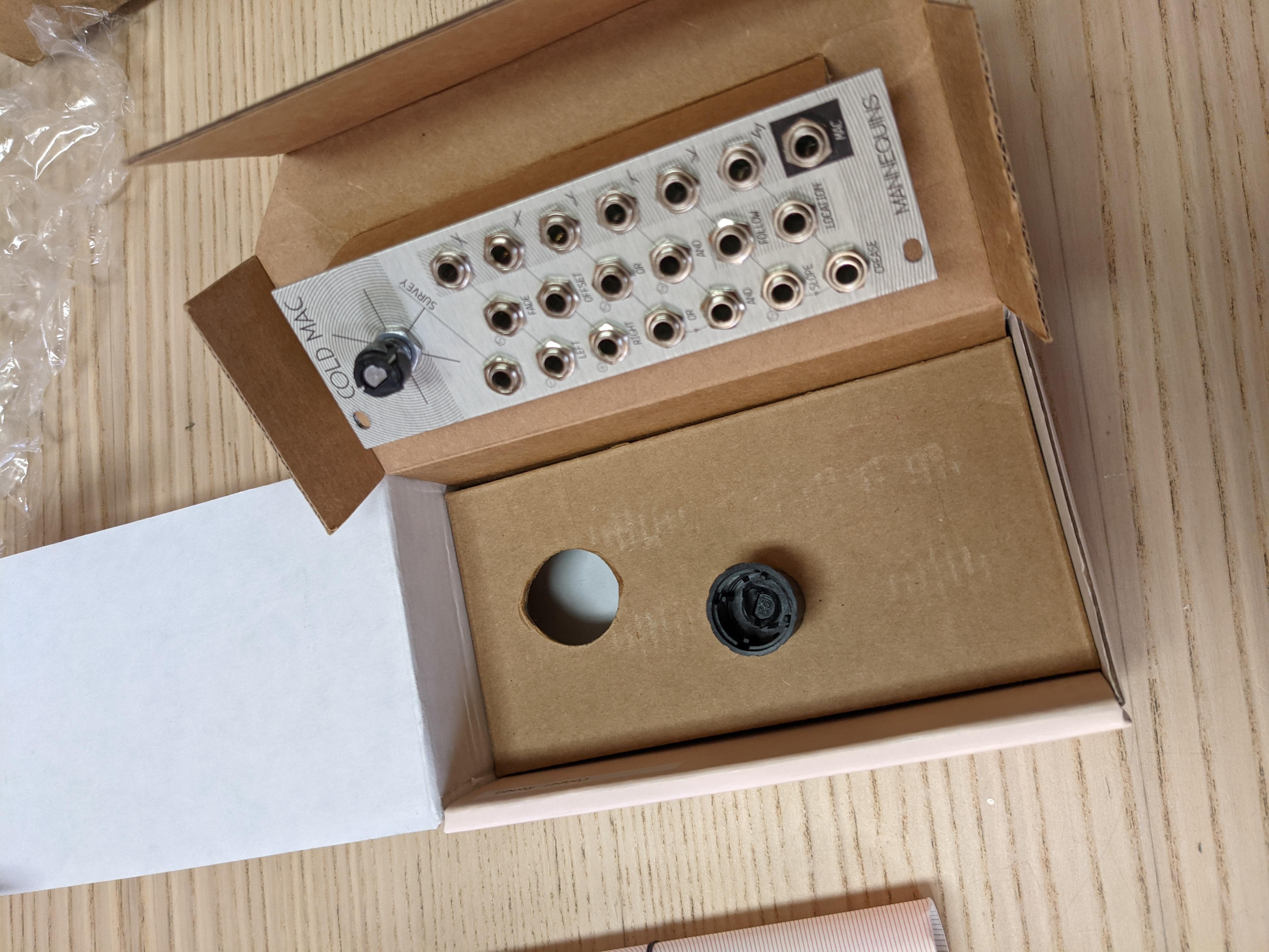 Mannequins Cold Mac Knob r/synthdiy