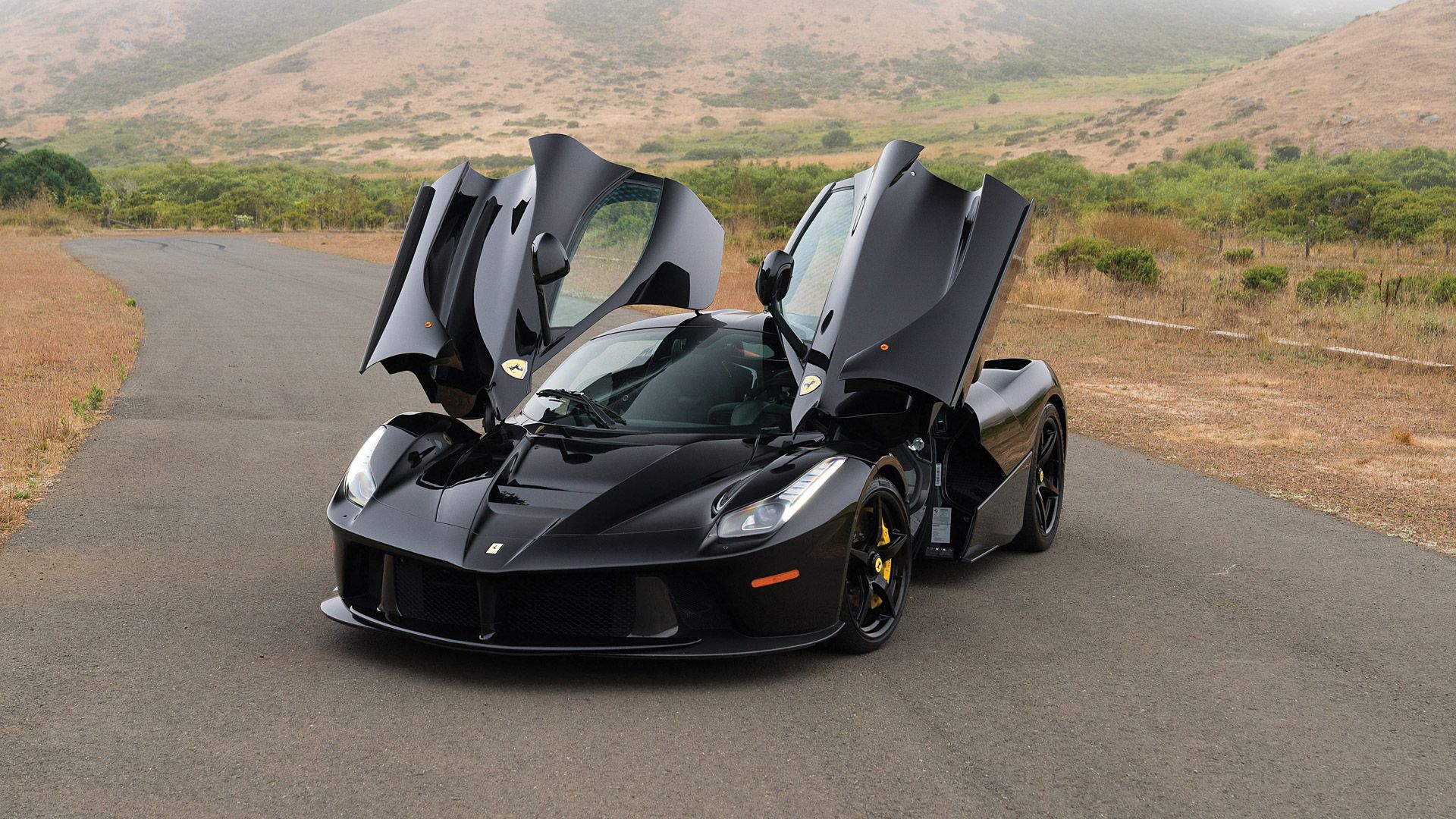Laferrari Black Wallpaper 1920x1080