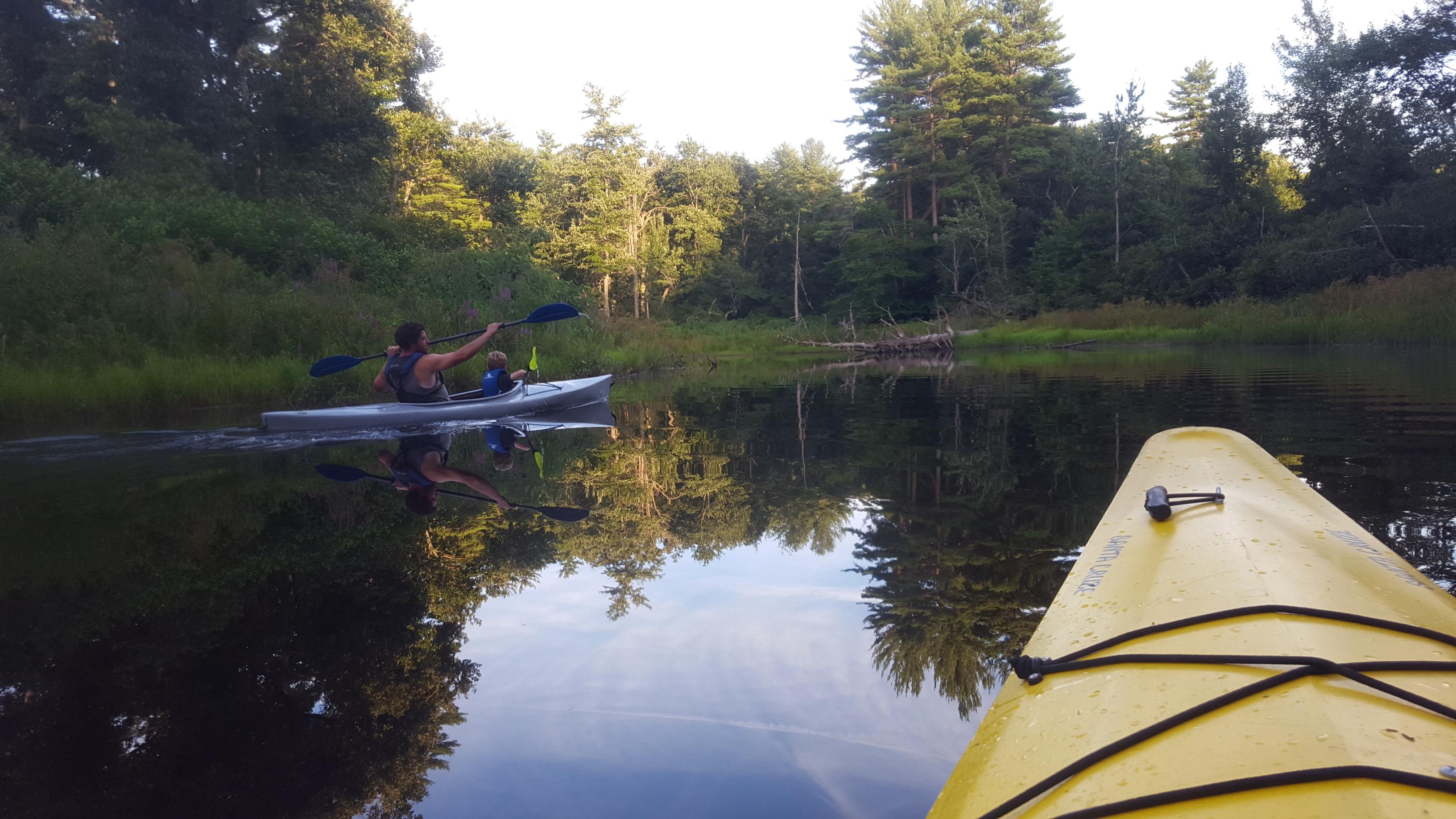 Picked up an Old Town Loon 138 and Necky Santa Cruz off Craigslist for