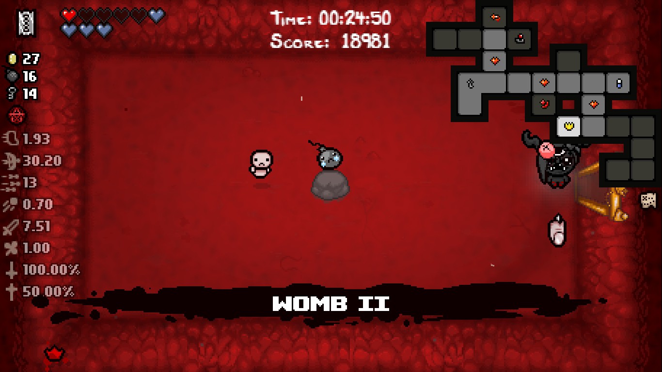Treasure Room in Womb II? bindingofisaac