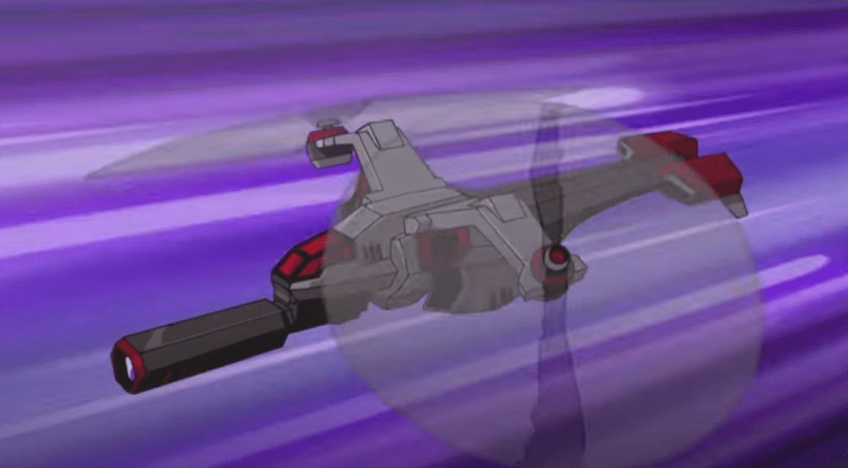 Transformers Animated Megatron Helicopter