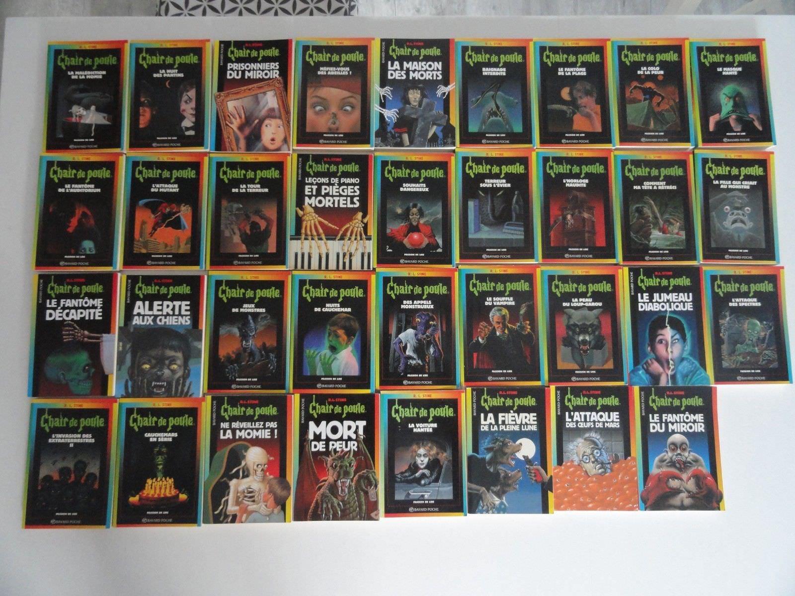 A higher quality image of the French goosebumps covers I posted last