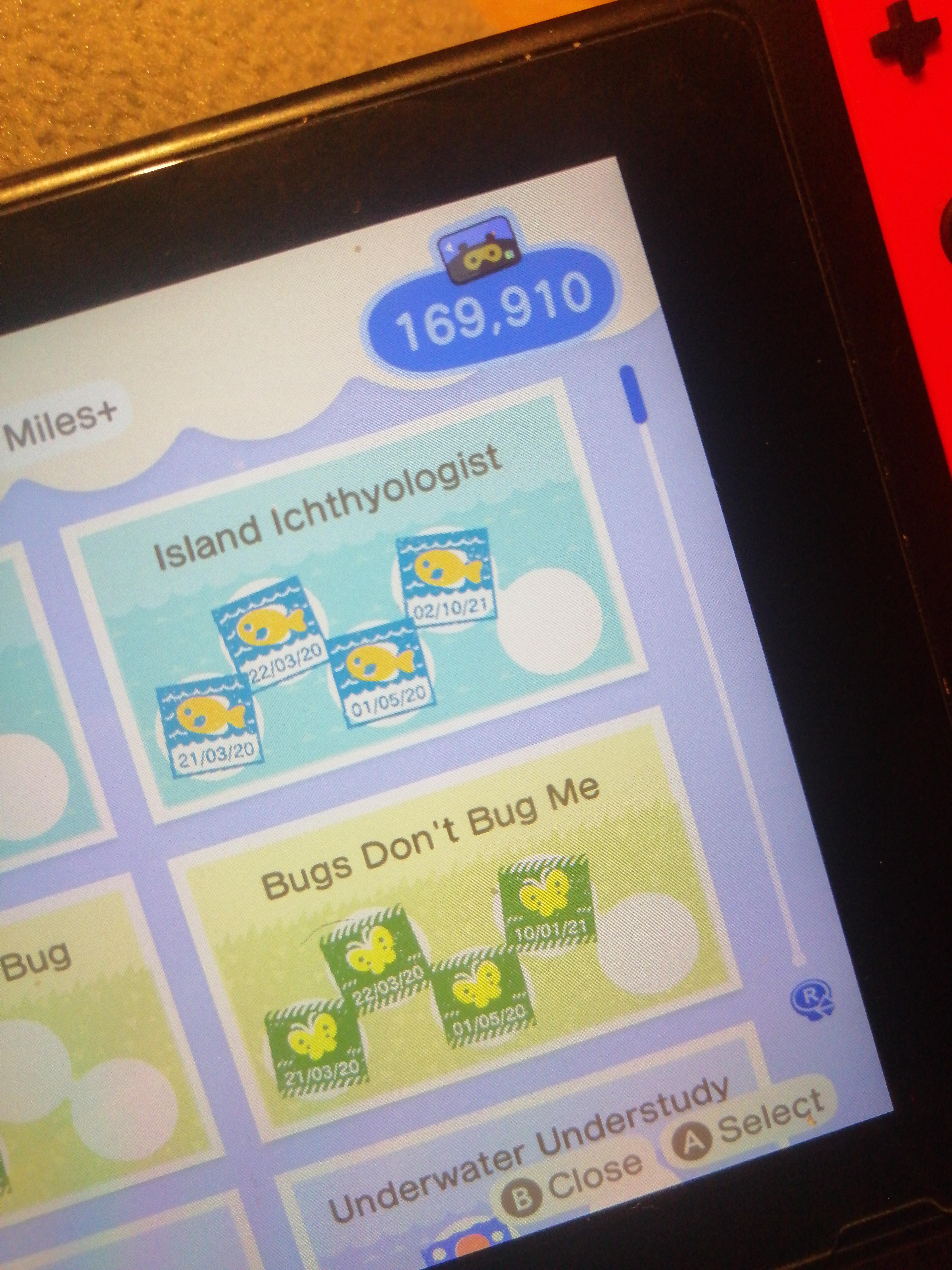 curious to know how many nook miles (not tickets) people have saved