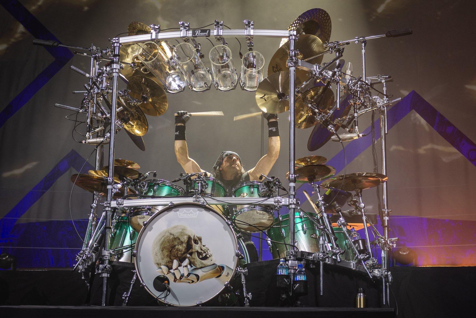 What do you think about Mike Mangini’s drum set on the current Dream