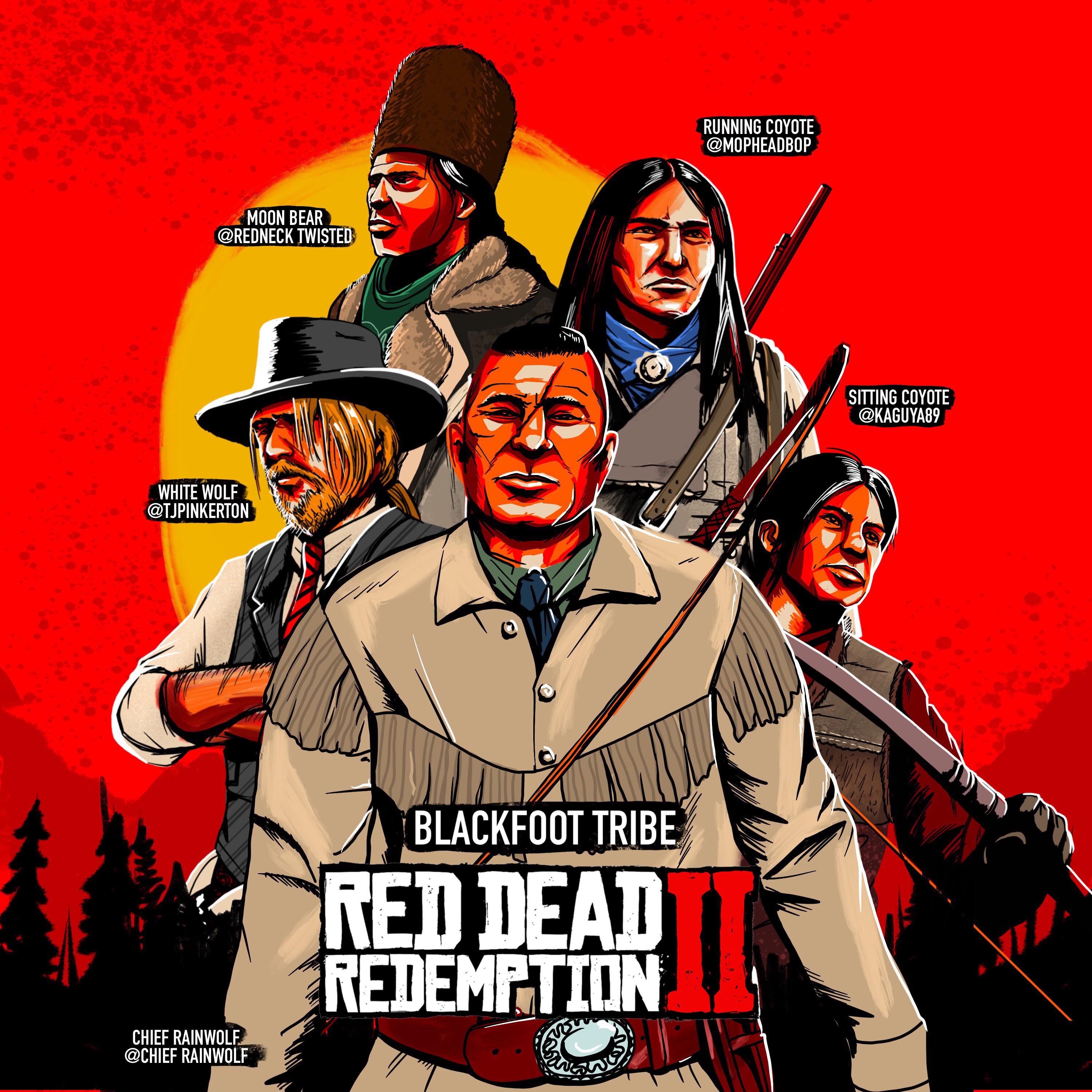 BlackFoot Tribe On Xbox One!! r/reddeadredemption