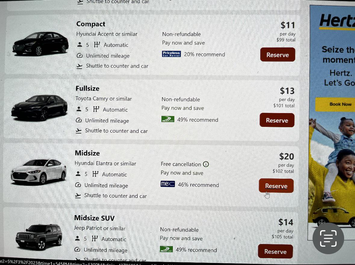 This is for four days! Unlimited miles. How will Turo or Turo Hosts